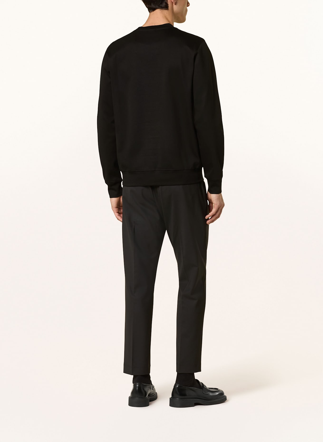 BOSS Sweatshirt SHARPE: BLACK/ BROWN