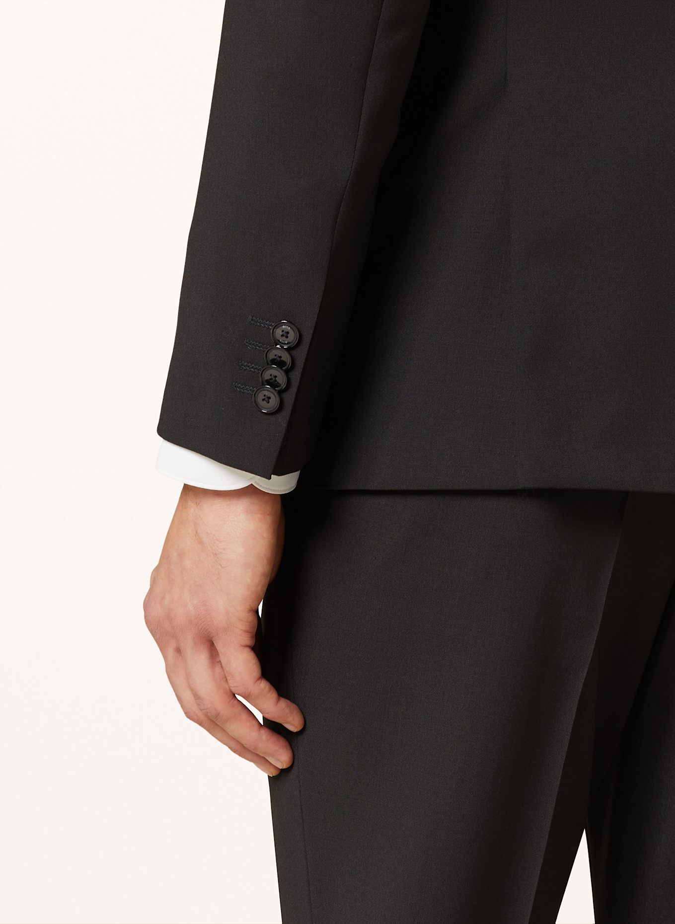 BOSS Anzugsakko H-HUGE Slim Fit: 001 BLACK
