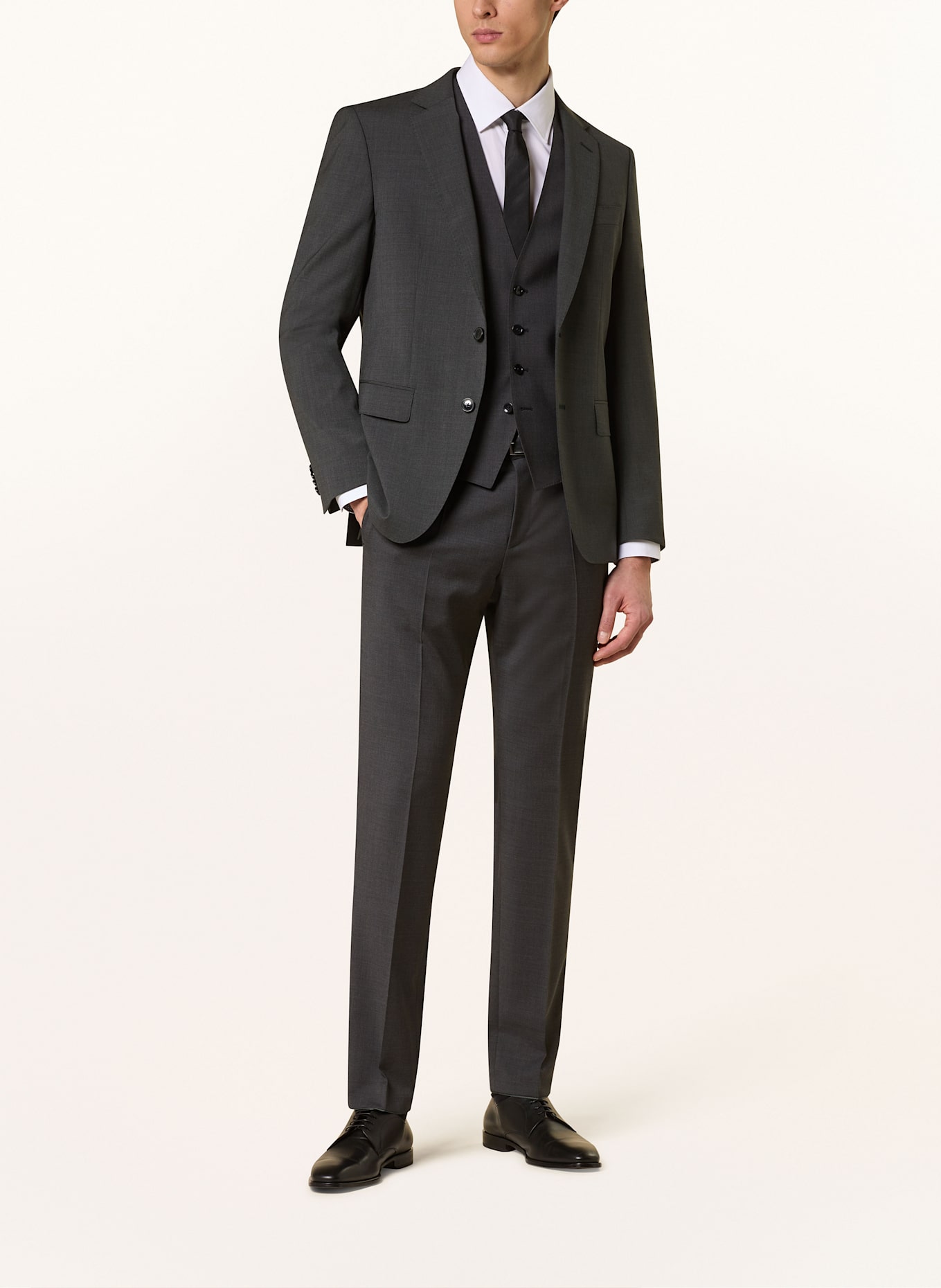 BOSS Anzugsakko H-HUGE Slim Fit: 021 DARK GREY