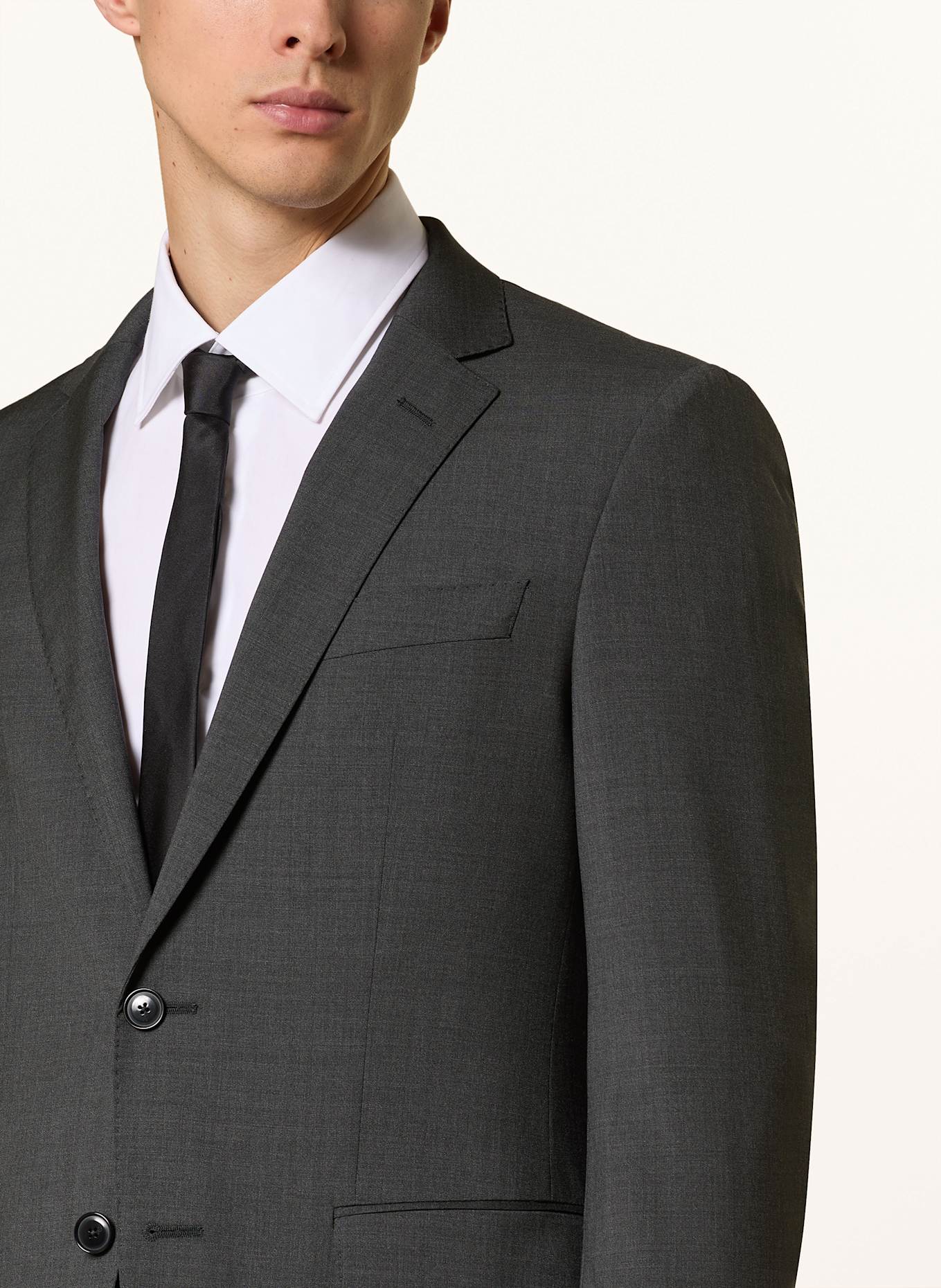 BOSS Anzugsakko H-HUGE Slim Fit: 021 DARK GREY