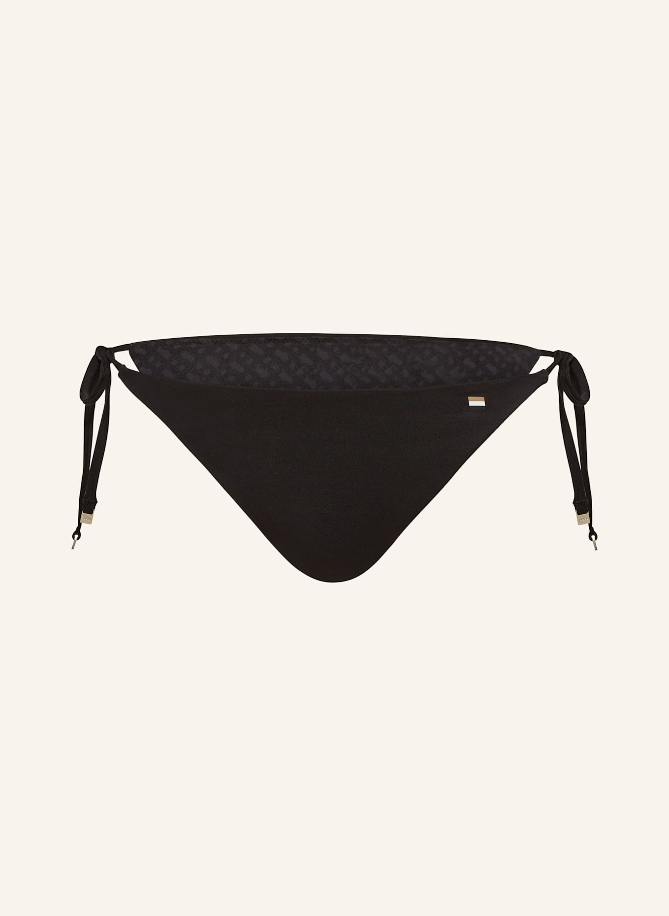 BOSS Triangel-Bikini-Hose, Farbe: SCHWARZ (Bild 1)