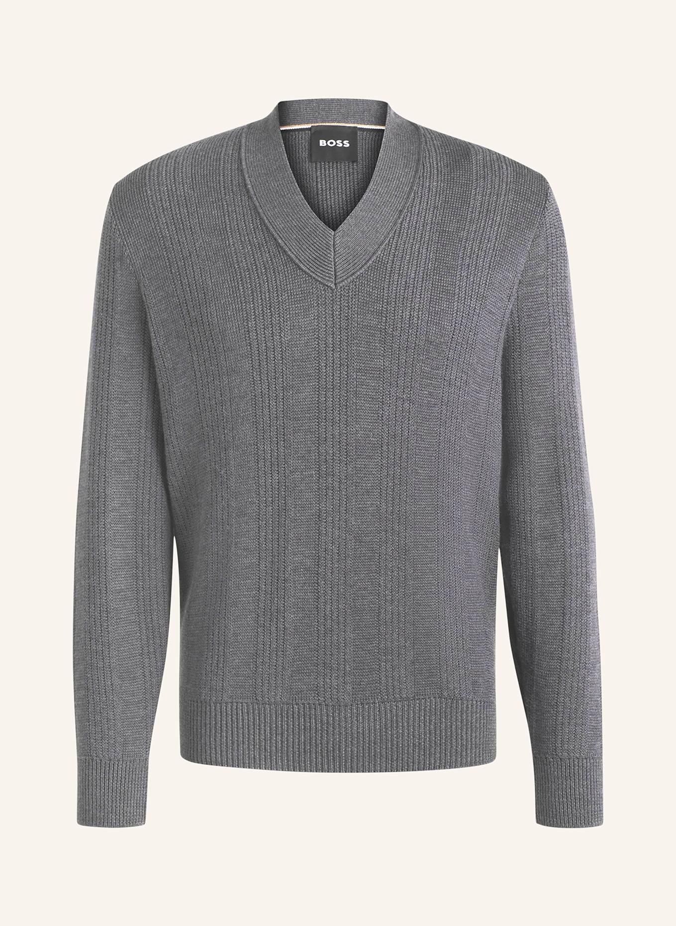 BOSS Pullover BIRVO: GRAU