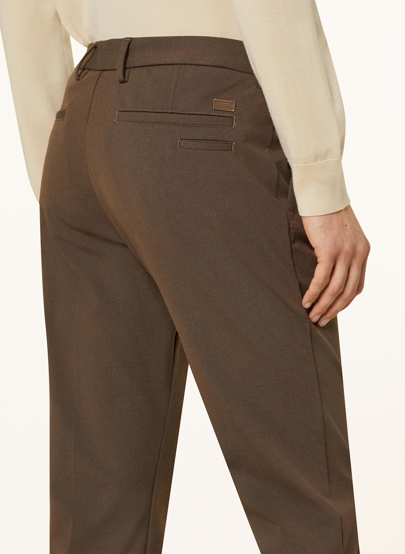 BOSS Chinosy KAITON slim fit: KHAKI