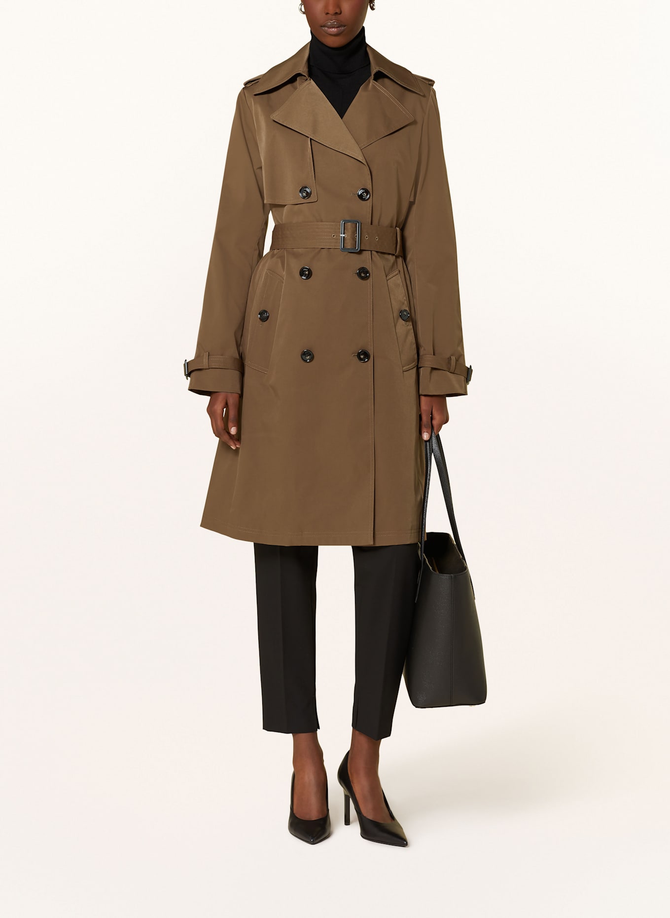 BOSS Trenchcoat CONRY: BRAUN