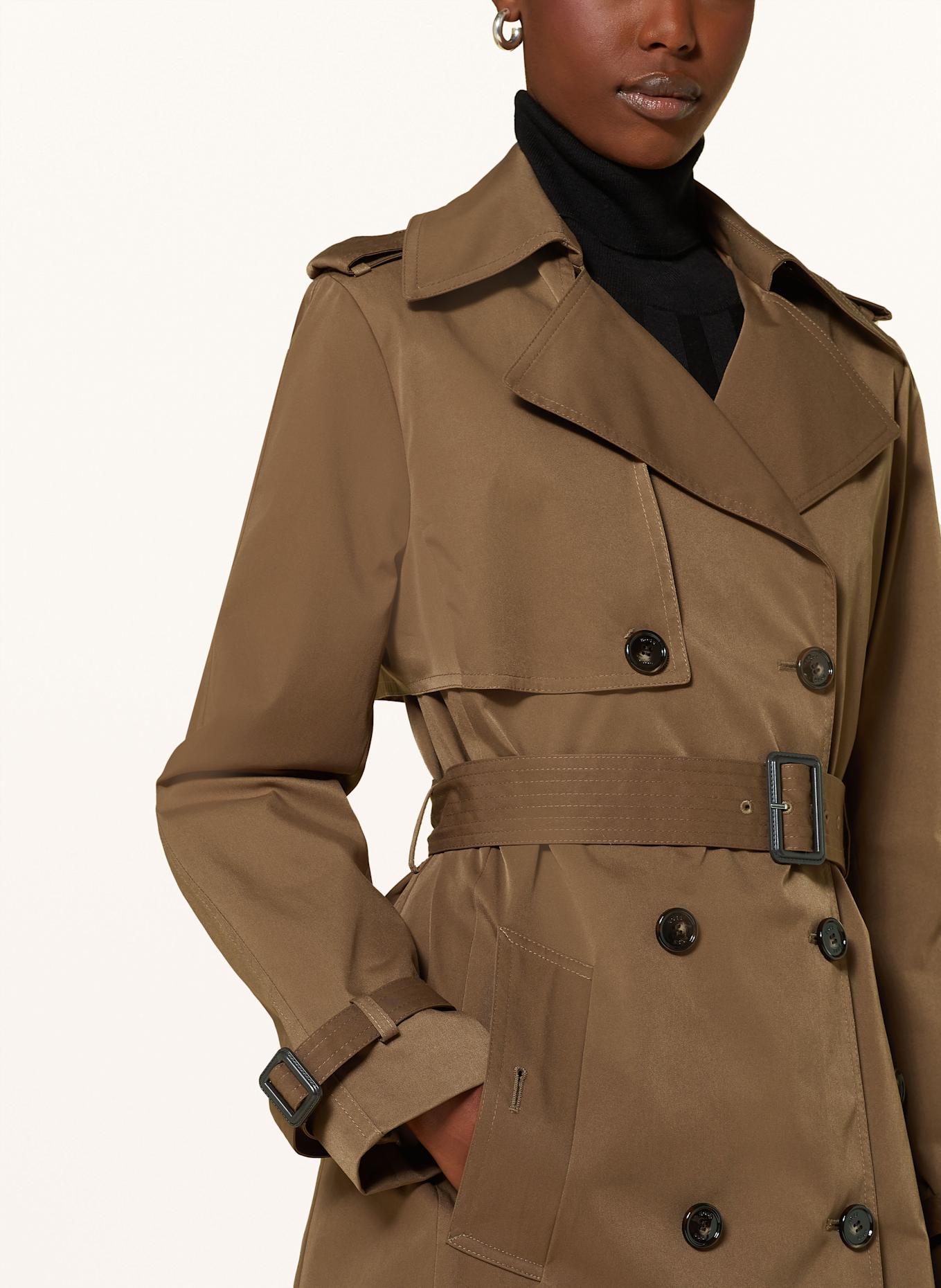BOSS Trenchcoat CONRY: BRAUN