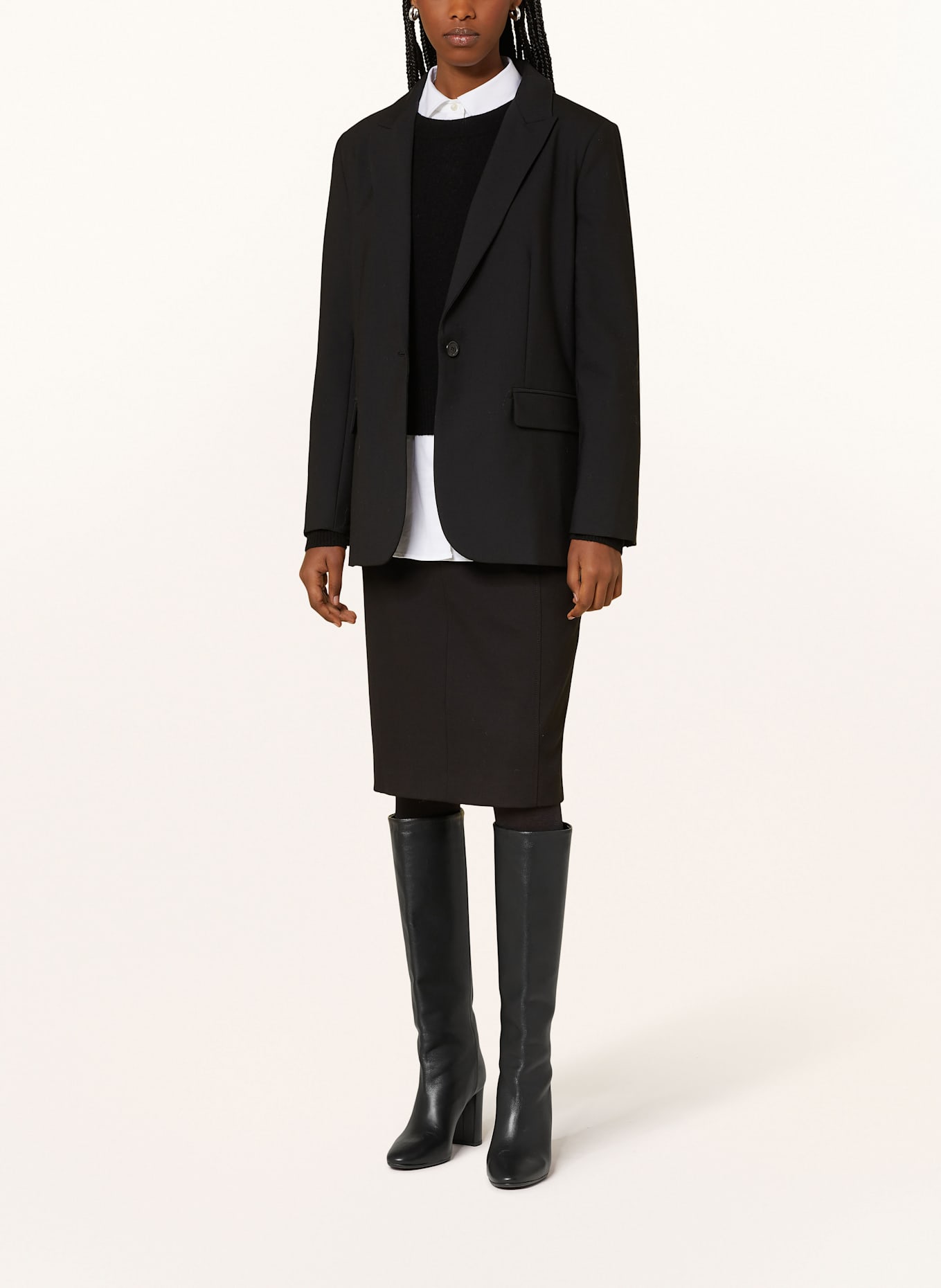 BOSS Skirt VOLMAR: BLACK