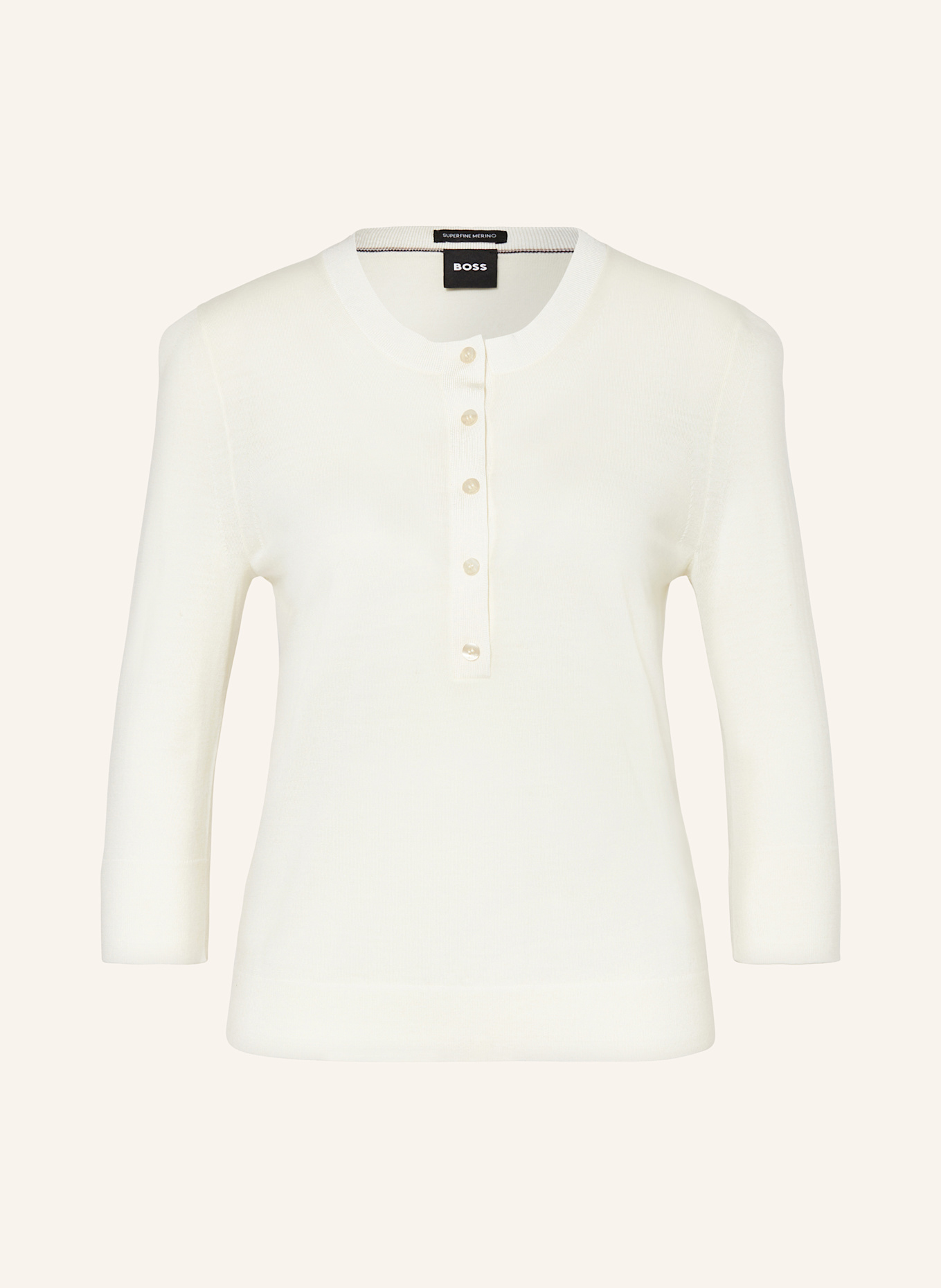 BOSS Sweater FIBLURE, Color: WHITE (Image 1)