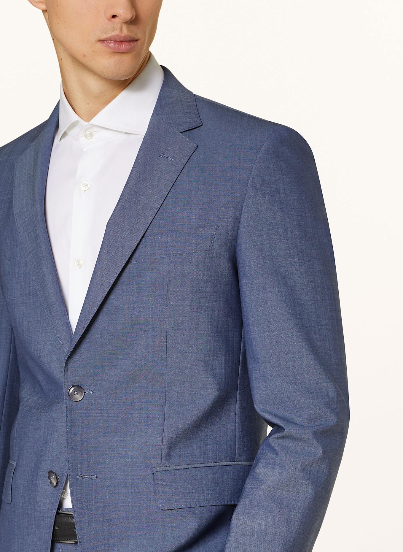 BOSS Anzugsakko HUGE Slim Fit: 475 OPEN BLUE