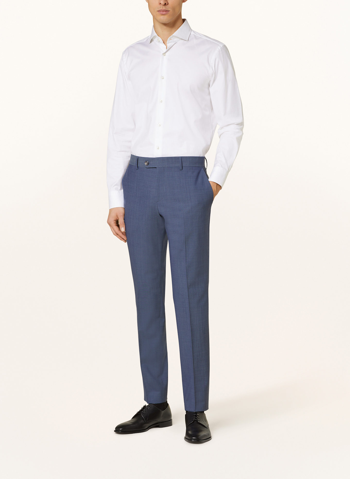 BOSS Anzughose GENIUS Slim Fit: 475 OPEN BLUE