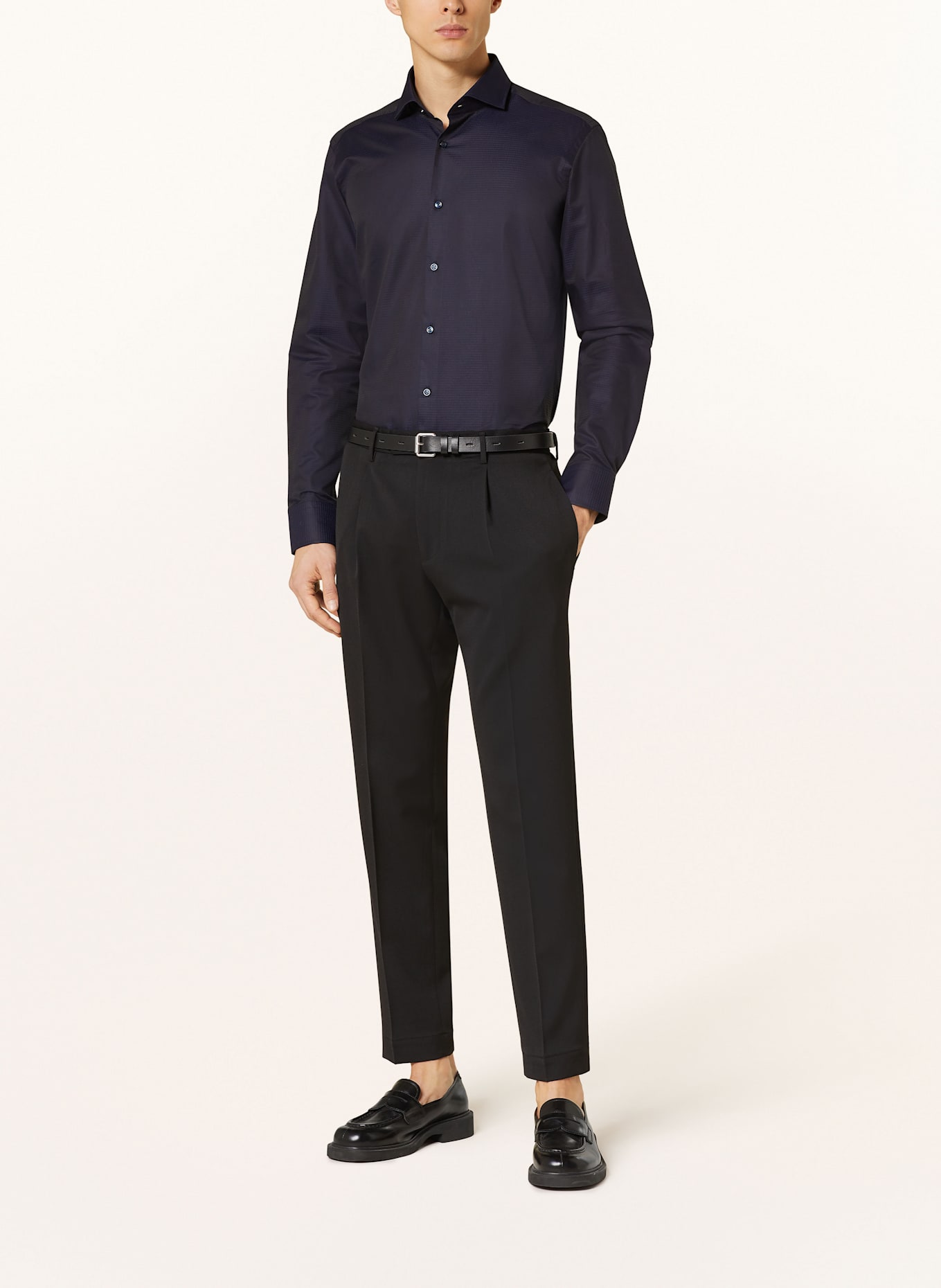 BOSS Hemd JOE Regular Fit: DUNKELBLAU