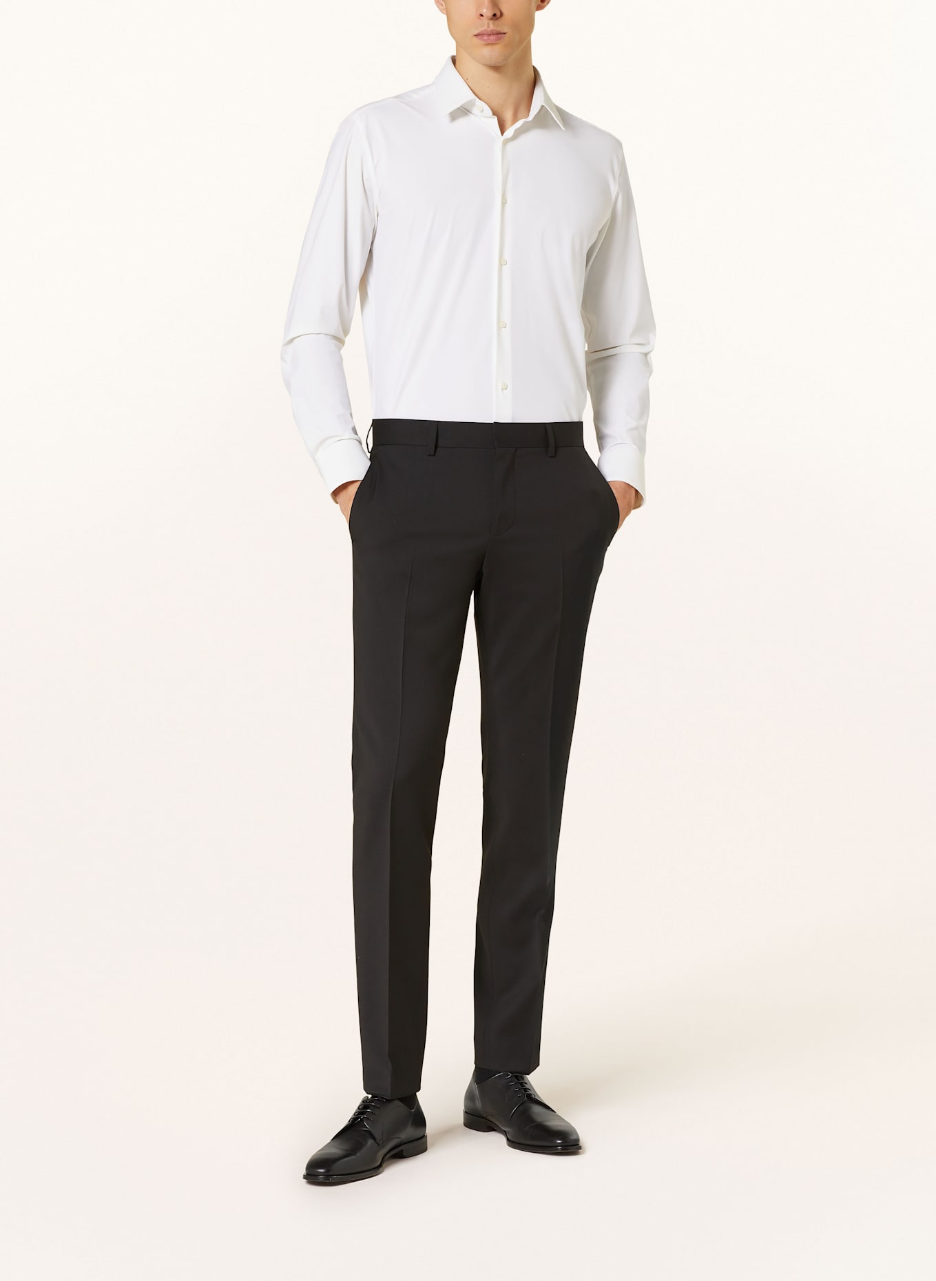 BOSS Spodnie garniturowe H-GENIUS slim fit, Kolor: CZARNY (Obrazek 3)