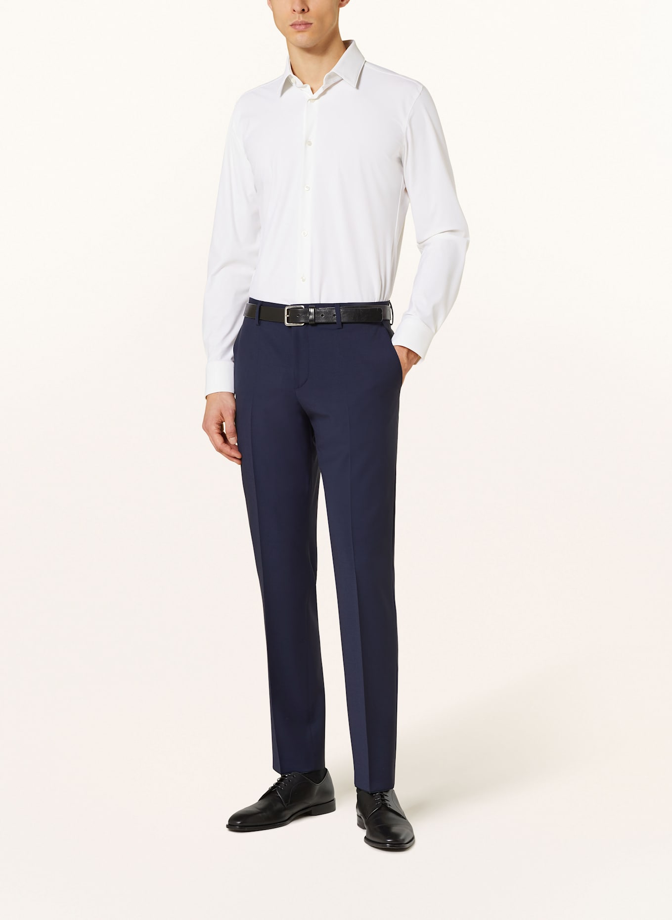 BOSS Anzughose H-GENIUS Slim Fit: 463 OPEN BLUE