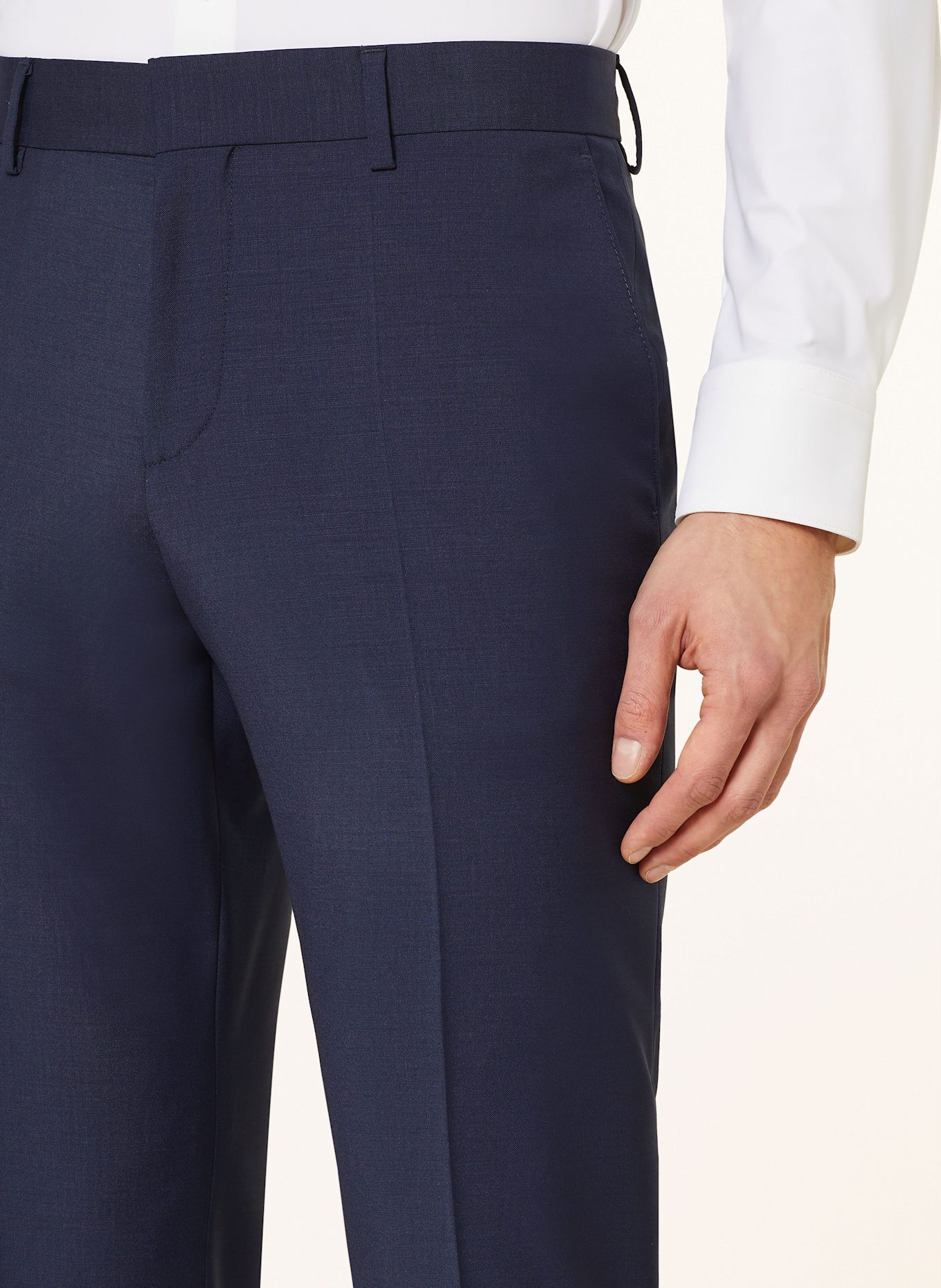 BOSS Anzughose H-GENIUS Slim Fit: 463 OPEN BLUE