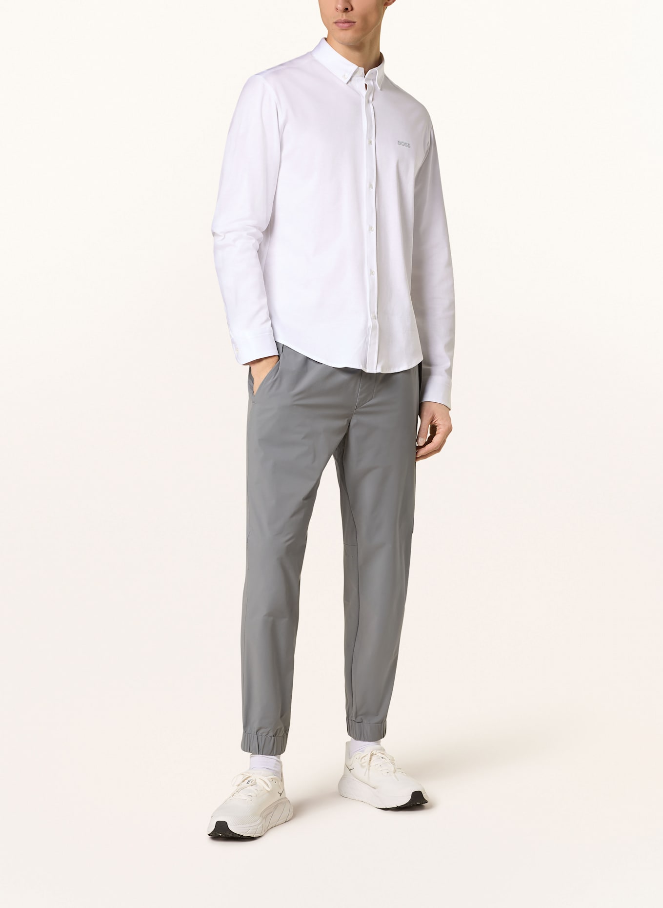 BOSS Shirt MOTION regular fit: WHITE