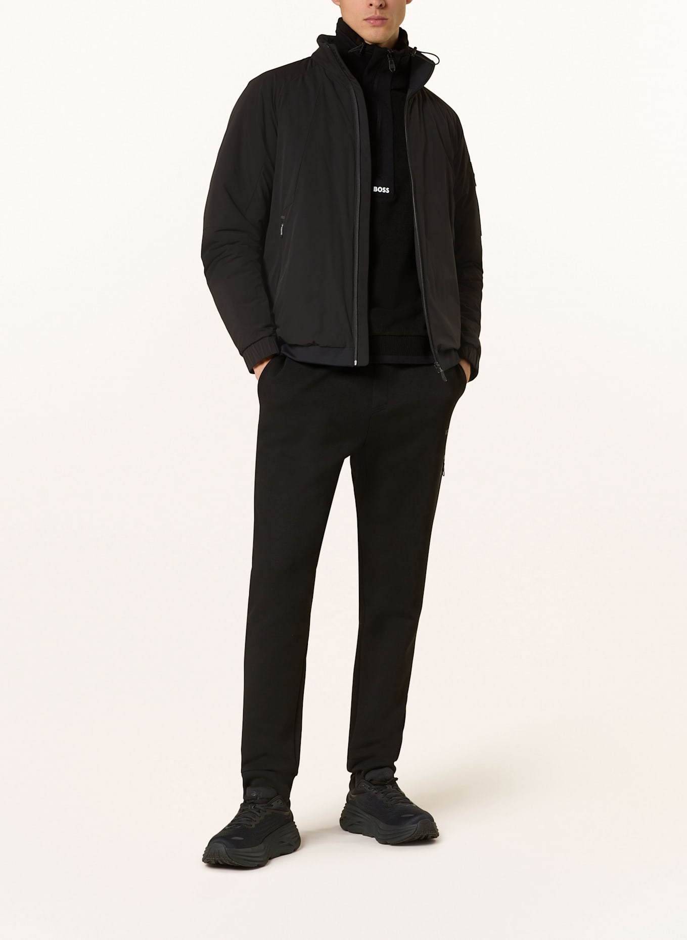 BOSS Blouson GOBI: SCHWARZ