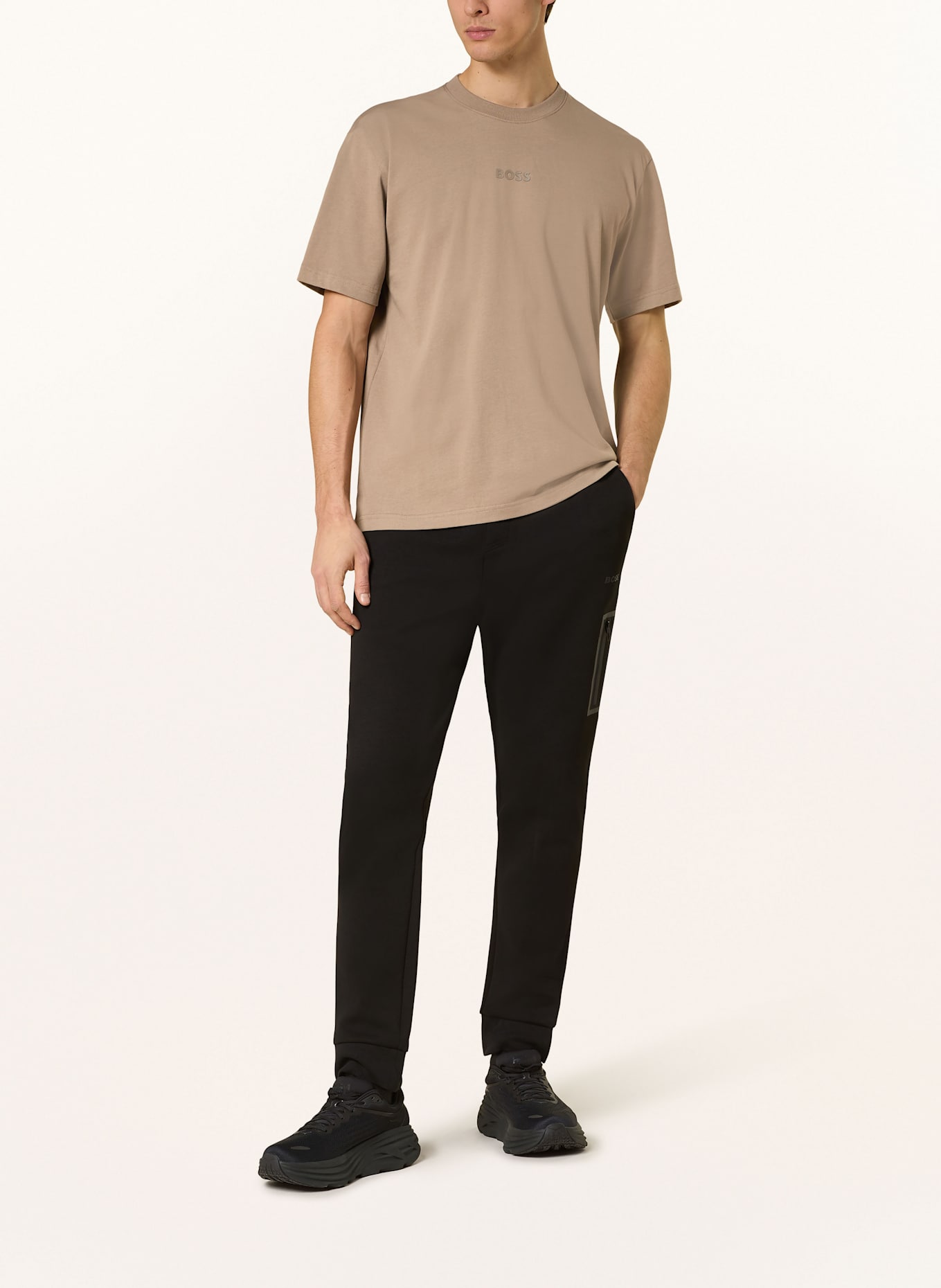 BOSS T-Shirt: KHAKI