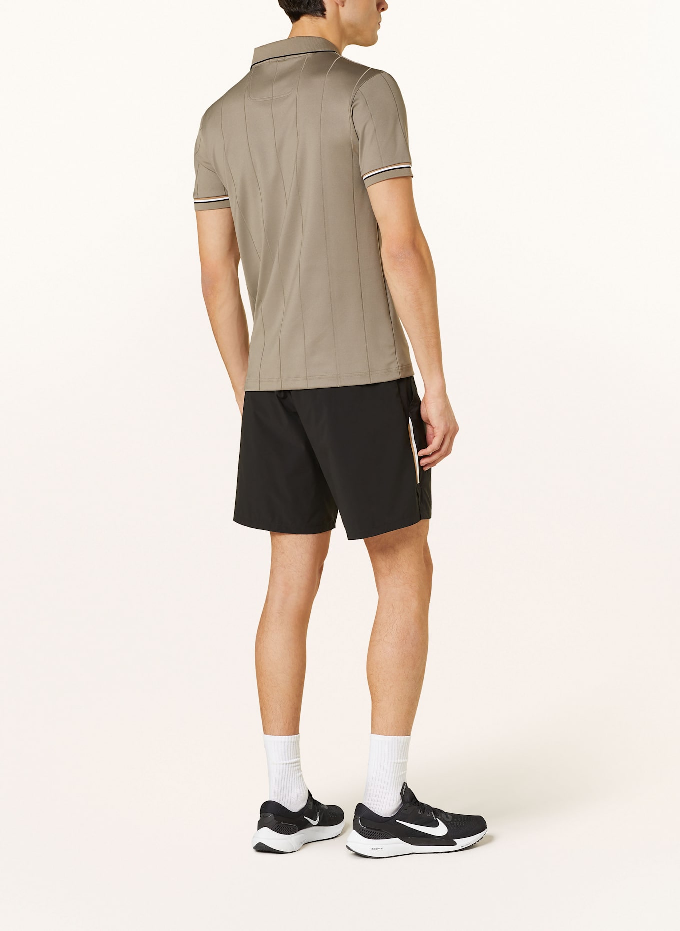 BOSS Performance polo shirt PALLE: KHAKI
