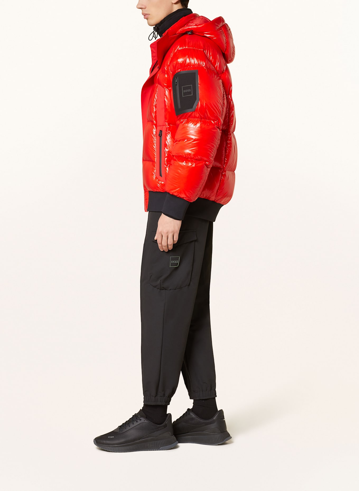 BOSS Daunenjacke J_RONNIE: ROT