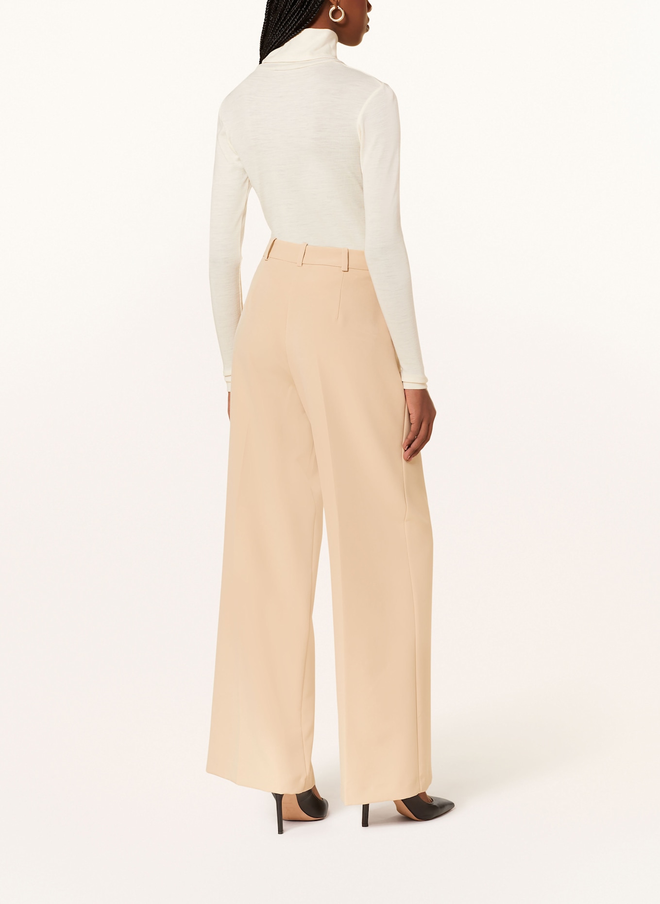 BOSS Marlenehose TIWI: BEIGE