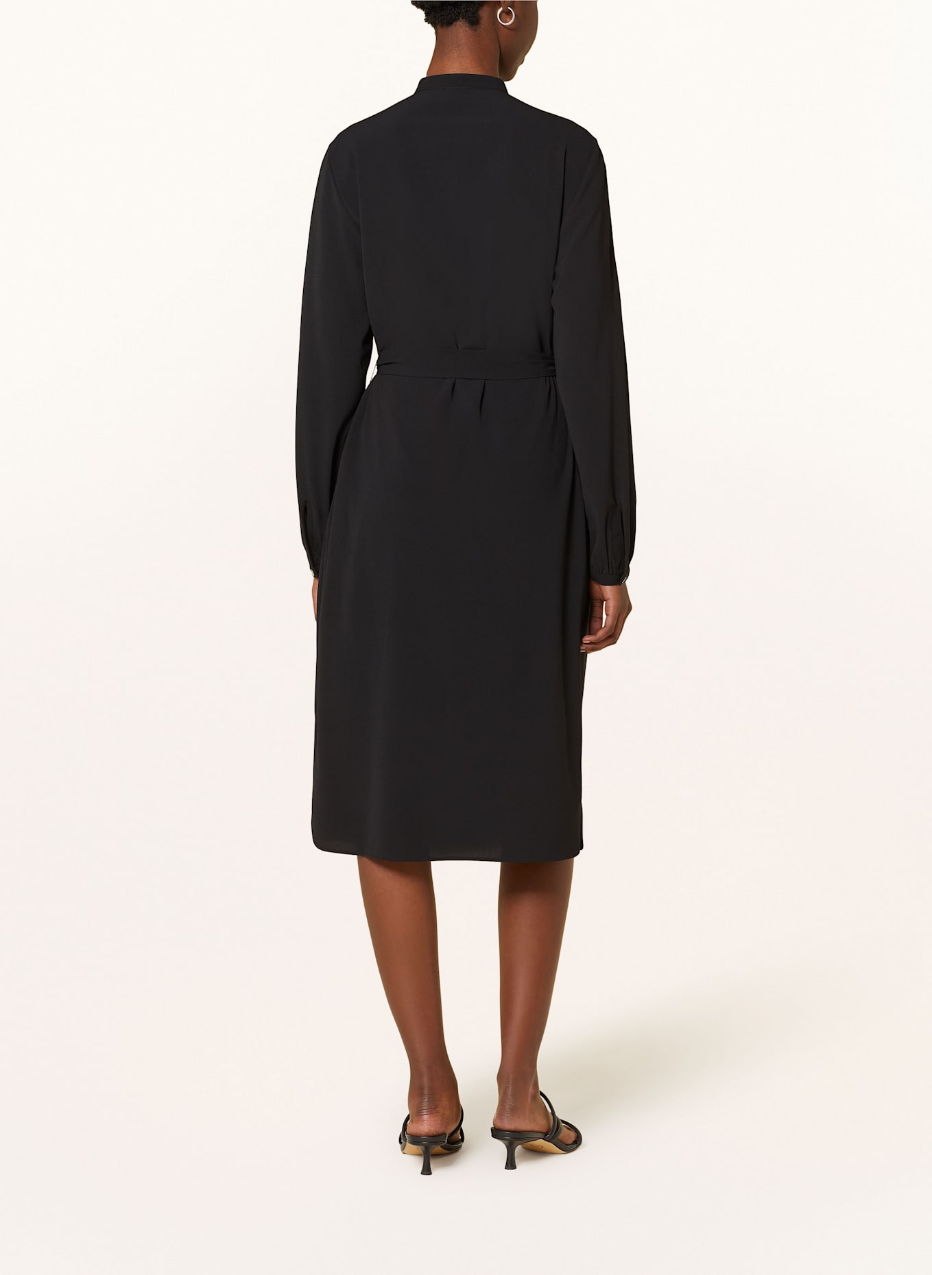 BOSS Hemdblusenkleid DEBORAH: SCHWARZ