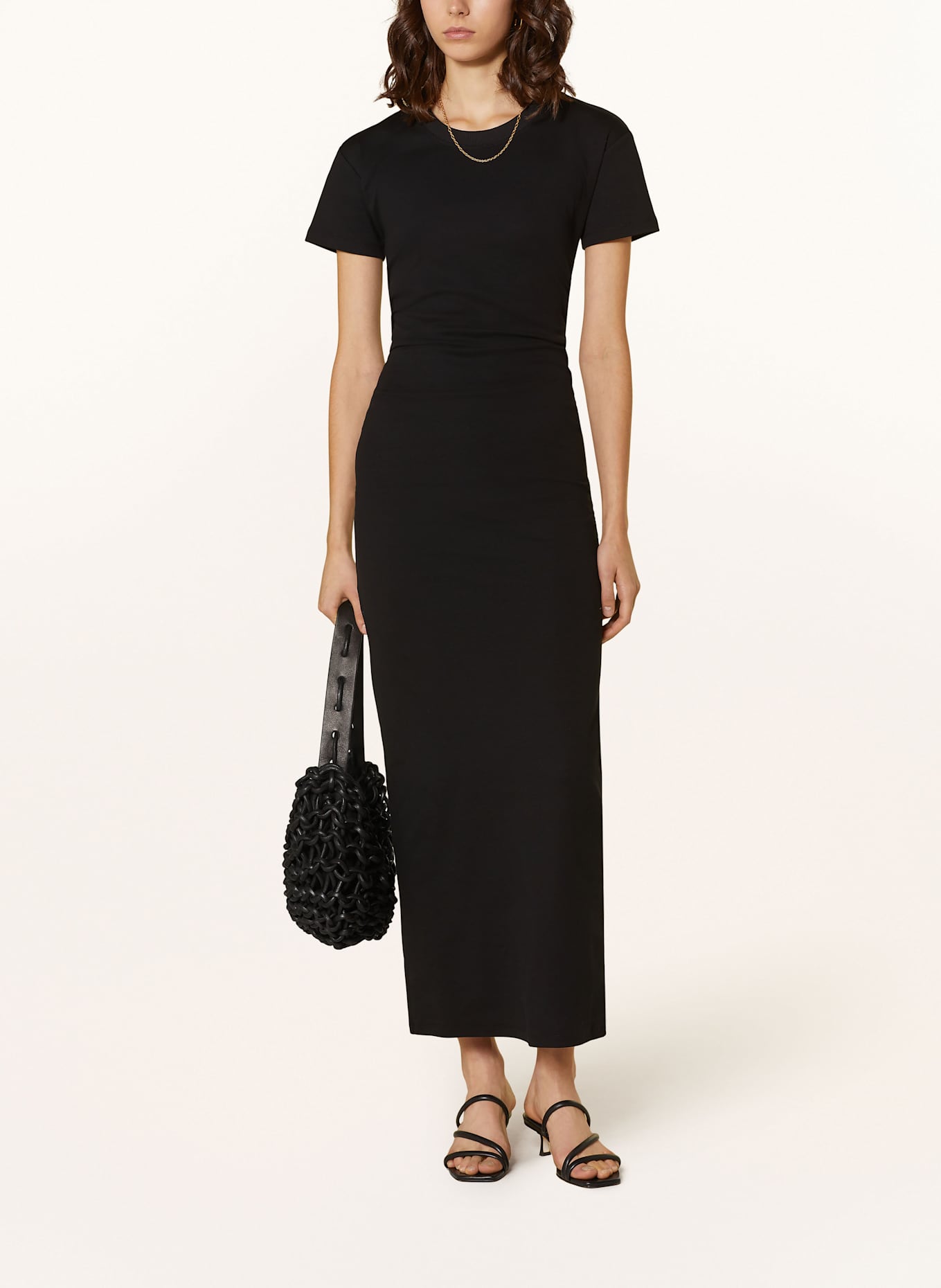 MRS & HUGS Jerseykleid: SCHWARZ