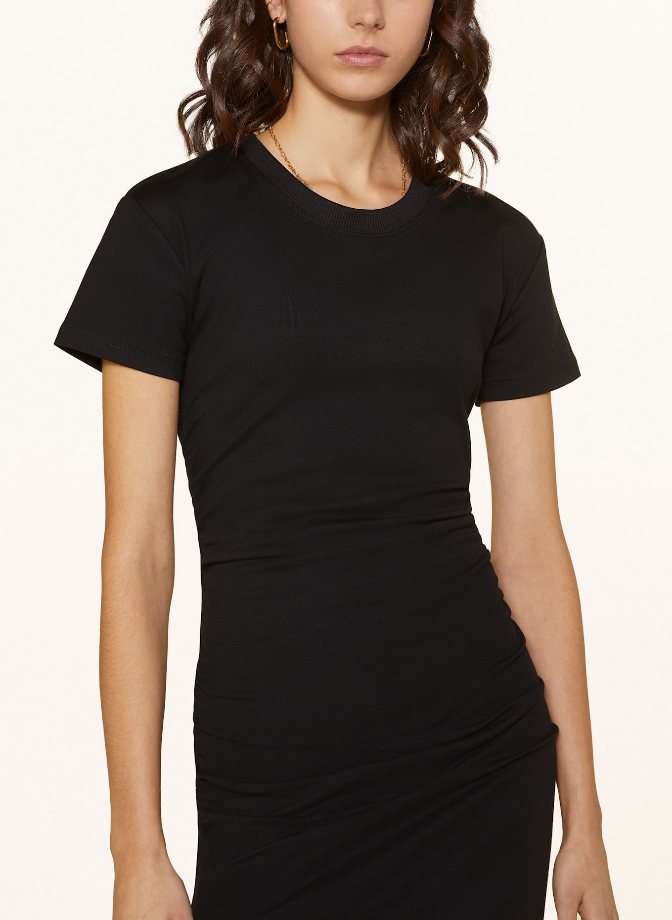 MRS & HUGS Jerseykleid: SCHWARZ