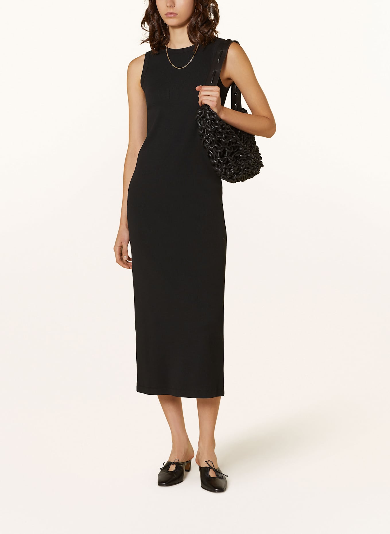 MRS & HUGS Jerseykleid: SCHWARZ