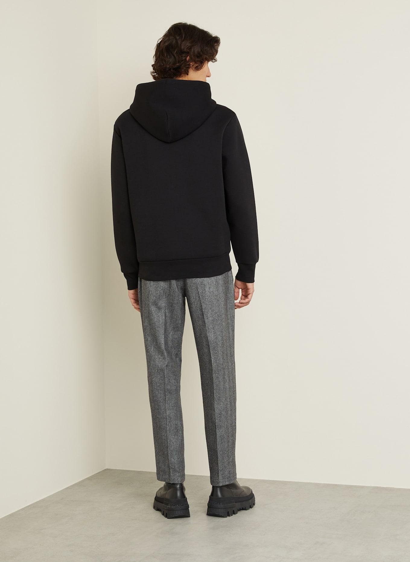 MONCLER Bluza z kapturem: CZARNY