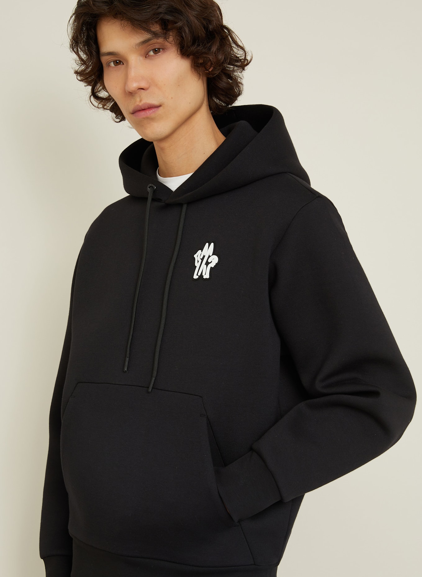 MONCLER Bluza z kapturem: CZARNY