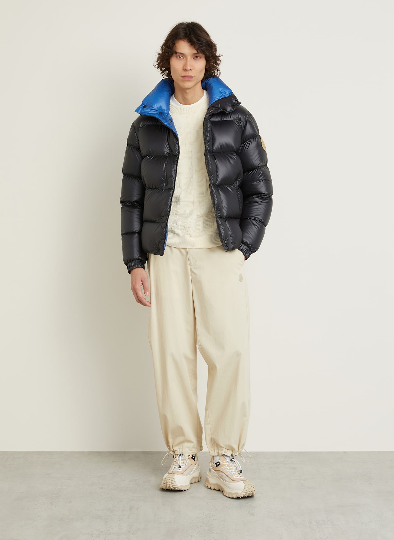 MONCLER Daunenjacke DERVOX: SCHWARZ