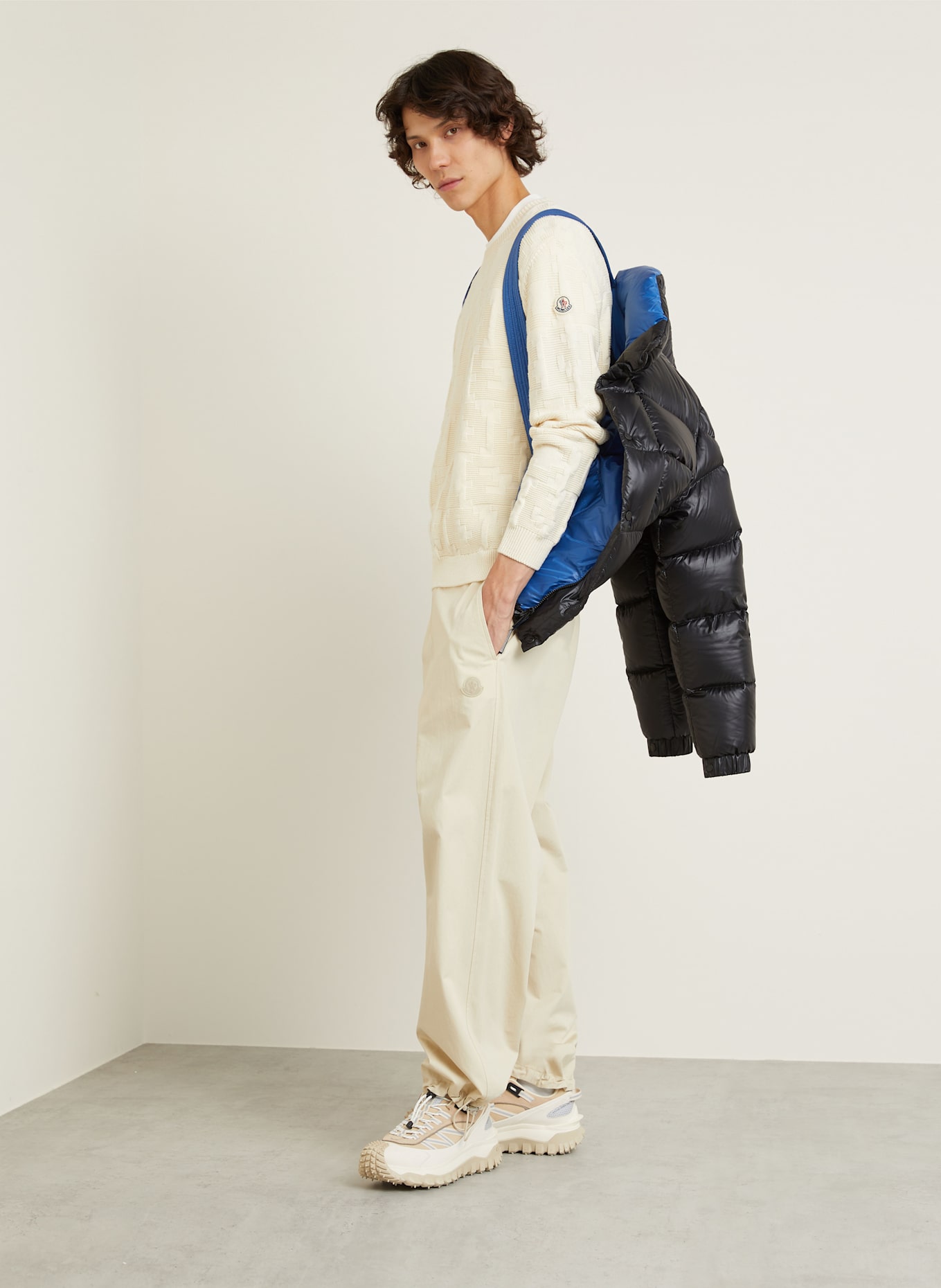 MONCLER Daunenjacke DERVOX: SCHWARZ