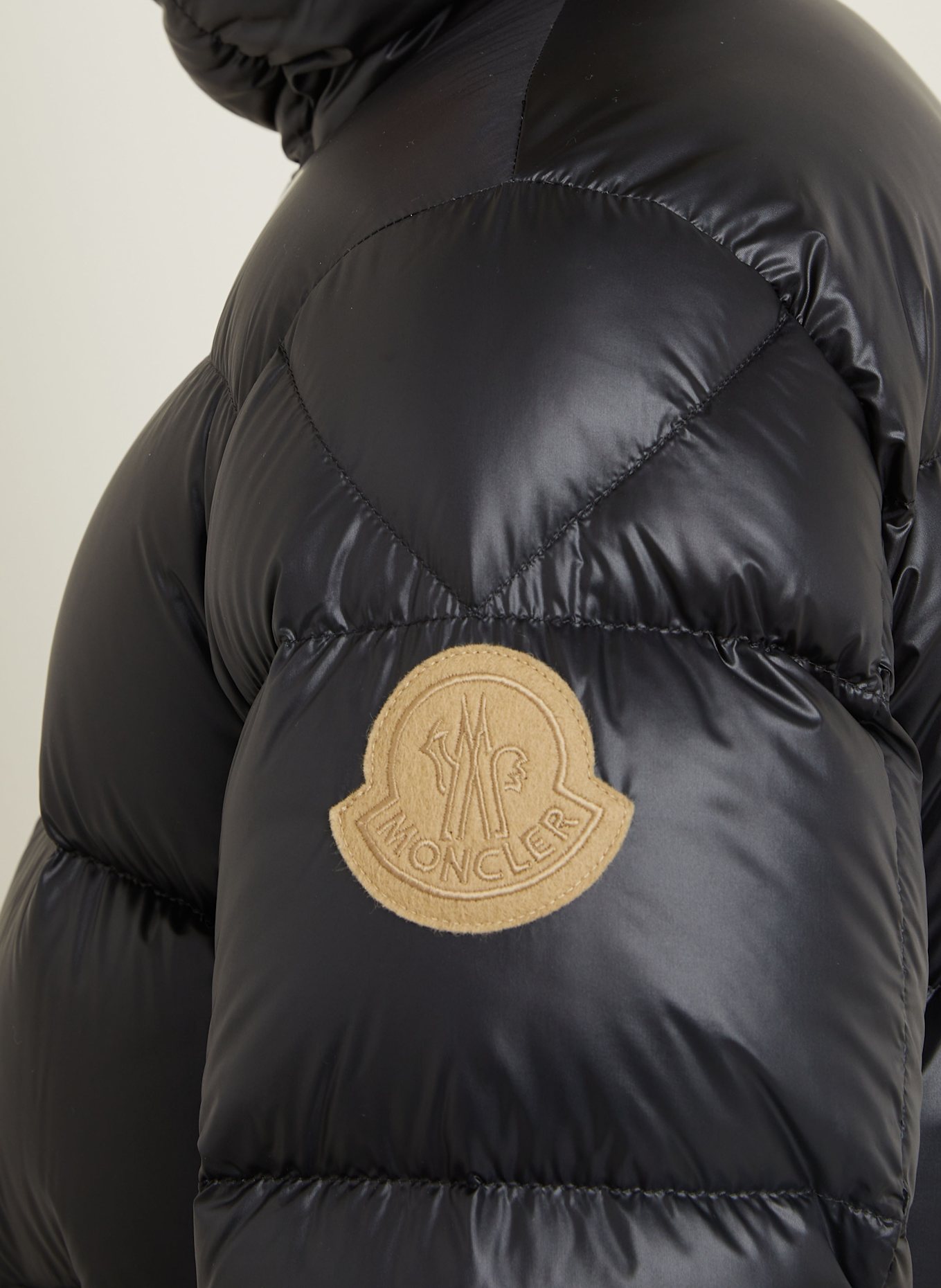 MONCLER Down jacket DERVOX in black