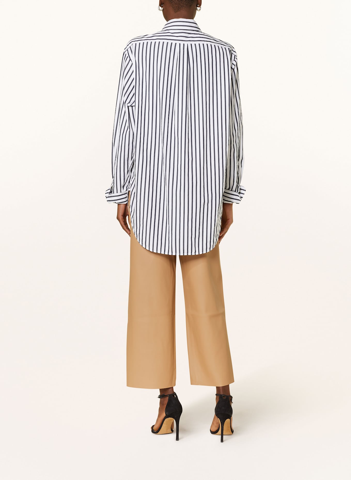 BETTY&CO Leather look culottes: CAMEL