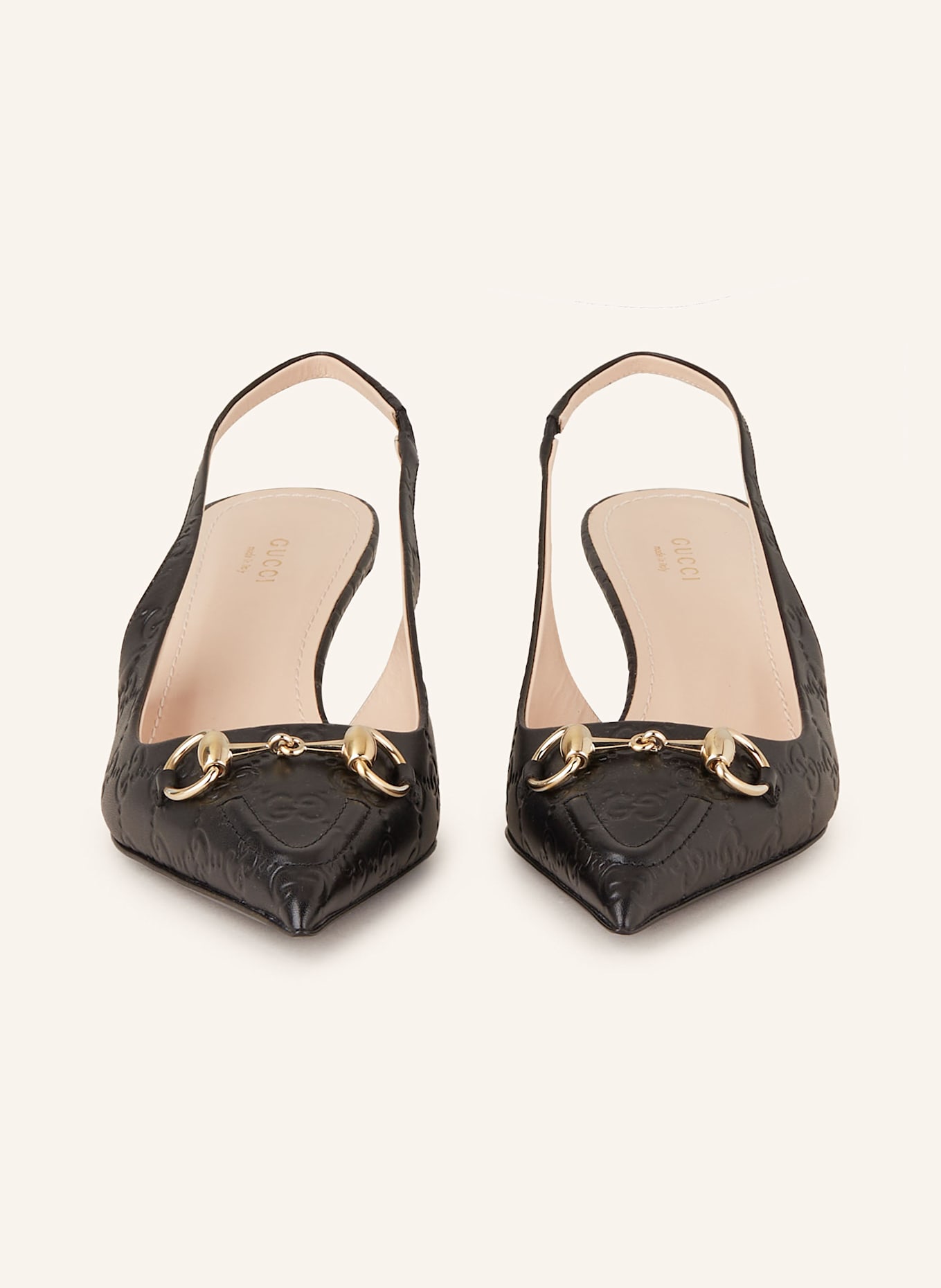 GUCCI Slingpumps, Farbe: 1000 BLACK/BLACK (Bild 3)
