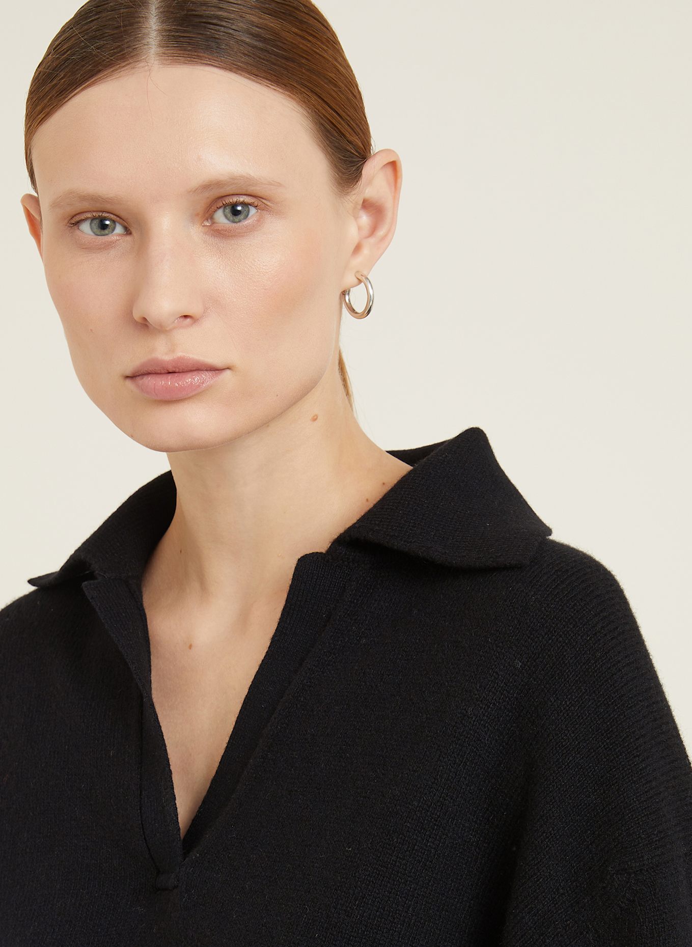 Proenza Schouler Sweter z kaszmiru JEANNE: CZARNY