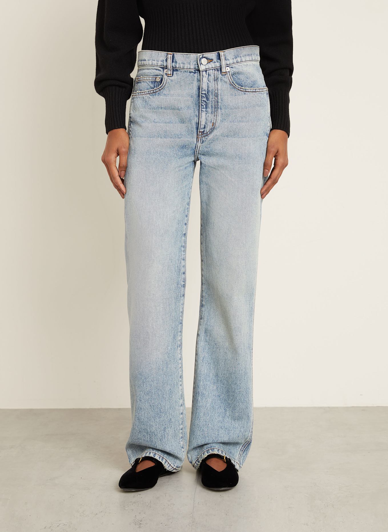 Proenza Schouler Jeansy RYMAN: 468 CLASSIC WASH