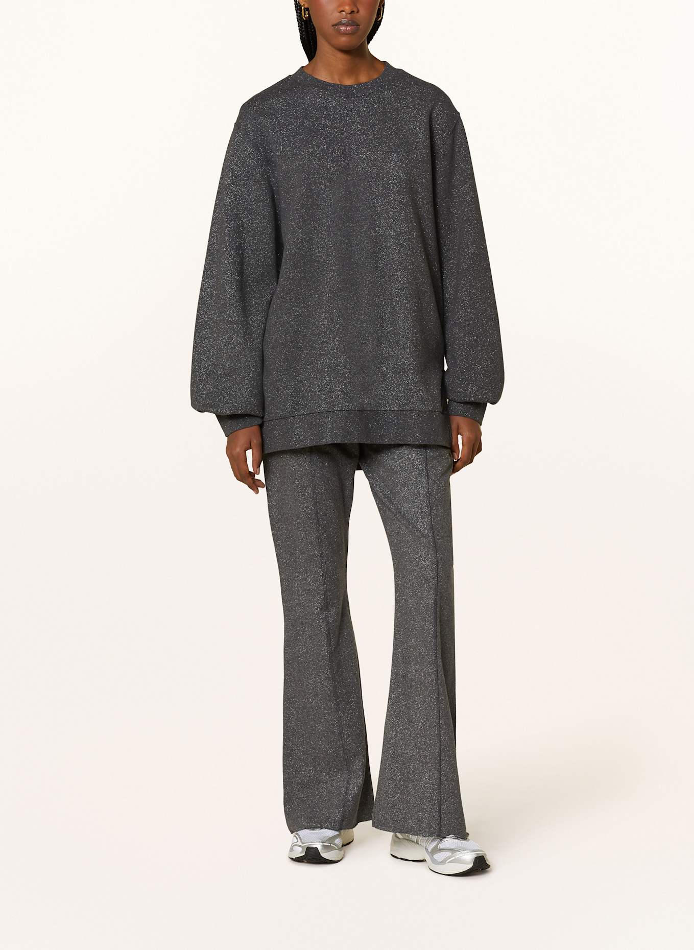 10DAYS Sweatpants with glitter thread, Color: The North Face (Image 2)