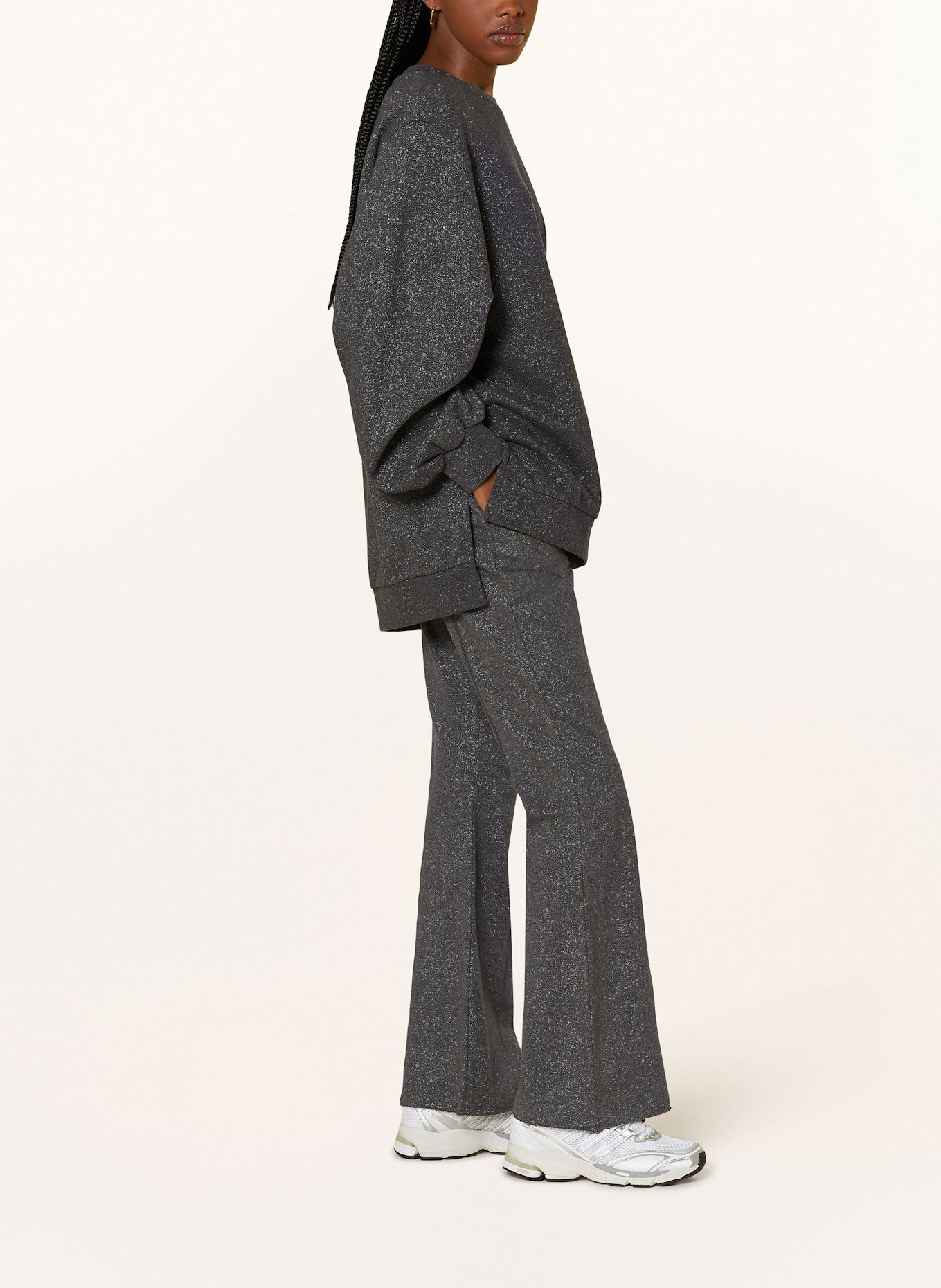 10DAYS Sweatpants with glitter thread, Color: The North Face (Image 4)