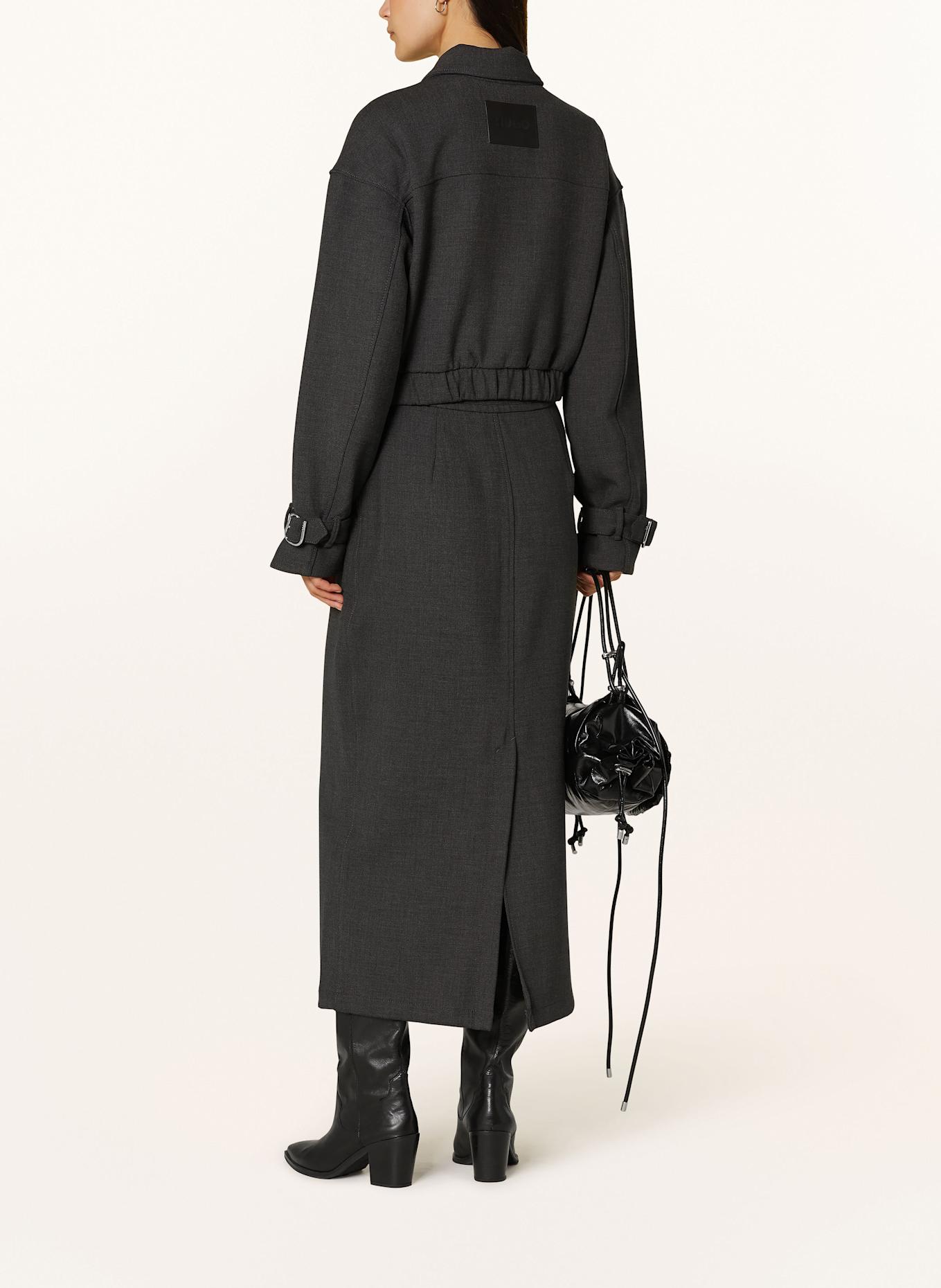 HUGO Krótka kurtka AMISURI: CZIEMNOSZARY