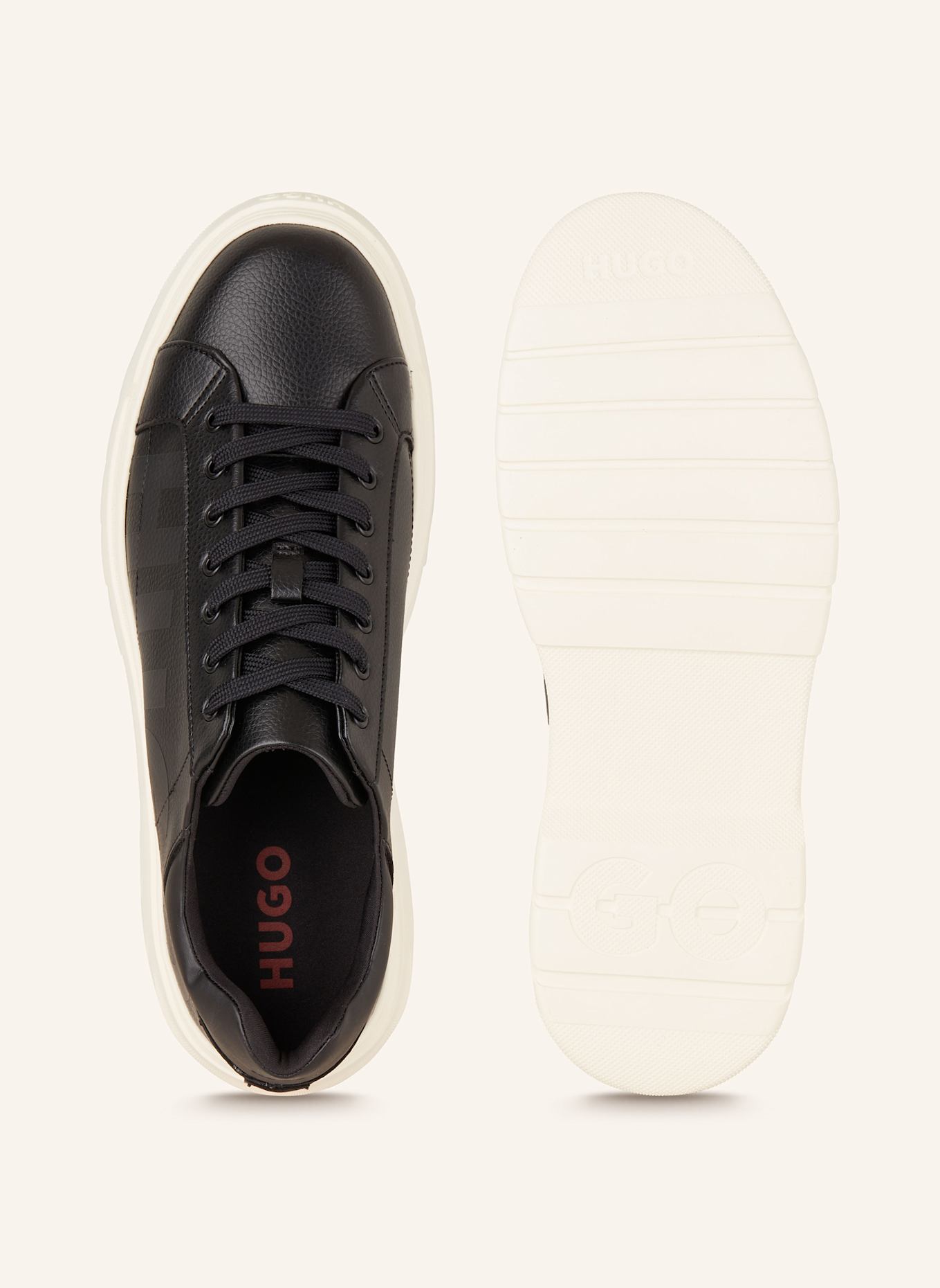 HUGO Sneaker URIAN: SCHWARZ
