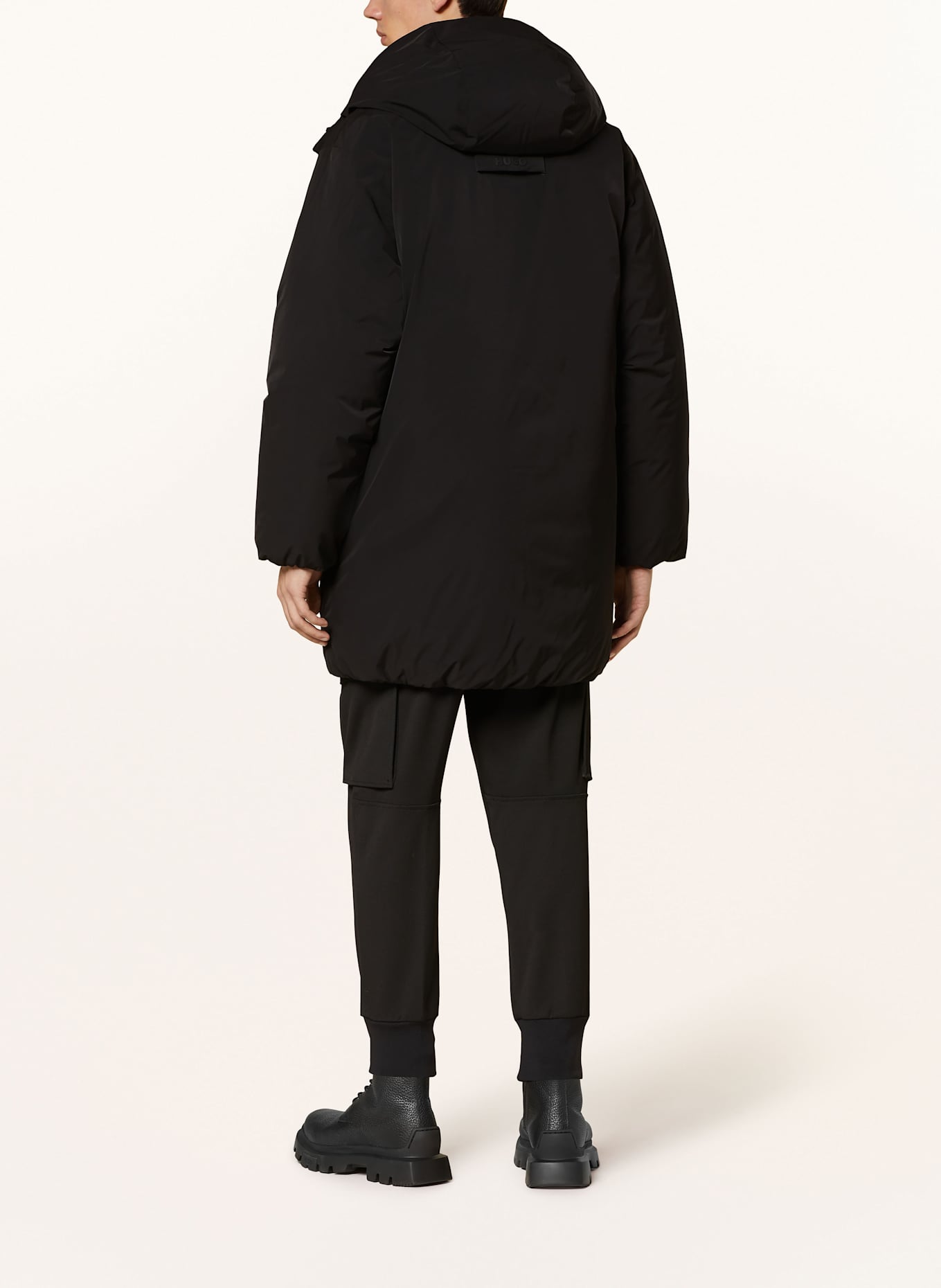 HUGO Parka MANDEV2441 in black