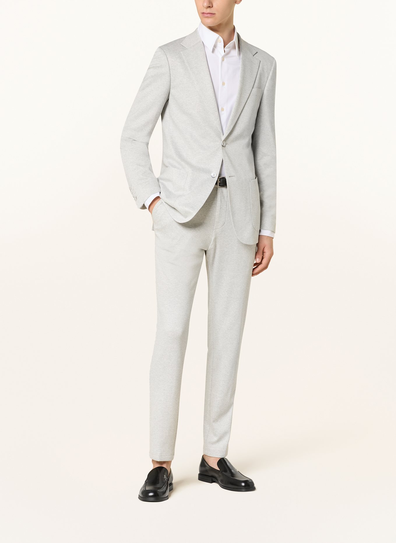STRELLSON Oblekové sako ARNDT3-J Slim Fit z žerzeje, Barva: 059 Lt/Pastel Grey             059 (Obrázek 2)
