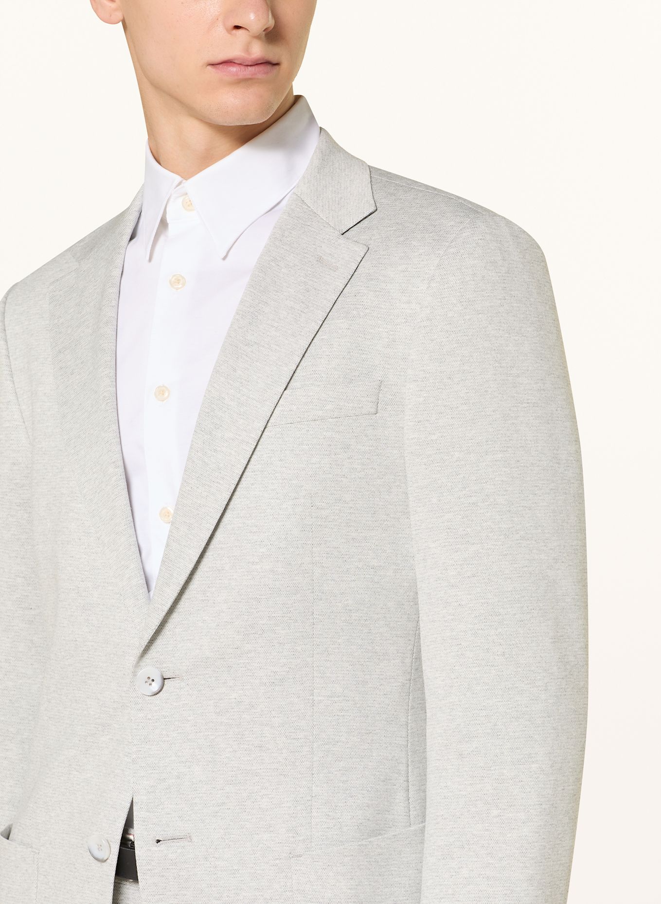 STRELLSON Oblekové sako ARNDT3-J Slim Fit z žerzeje, Barva: 059 Lt/Pastel Grey             059 (Obrázek 5)