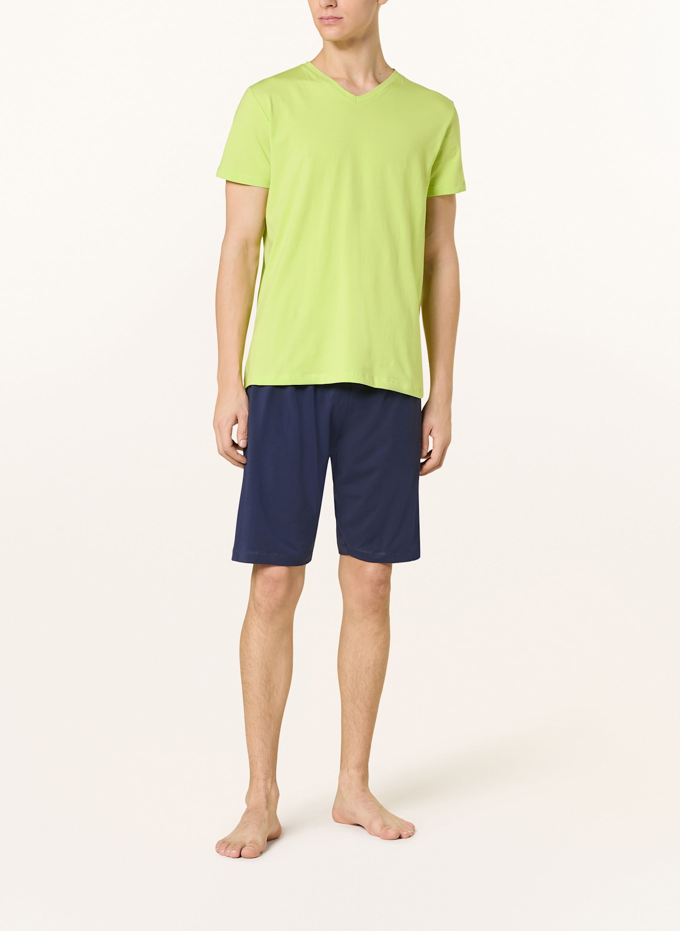 STROKESMAN'S Schlafshirt: NEONGRÜN