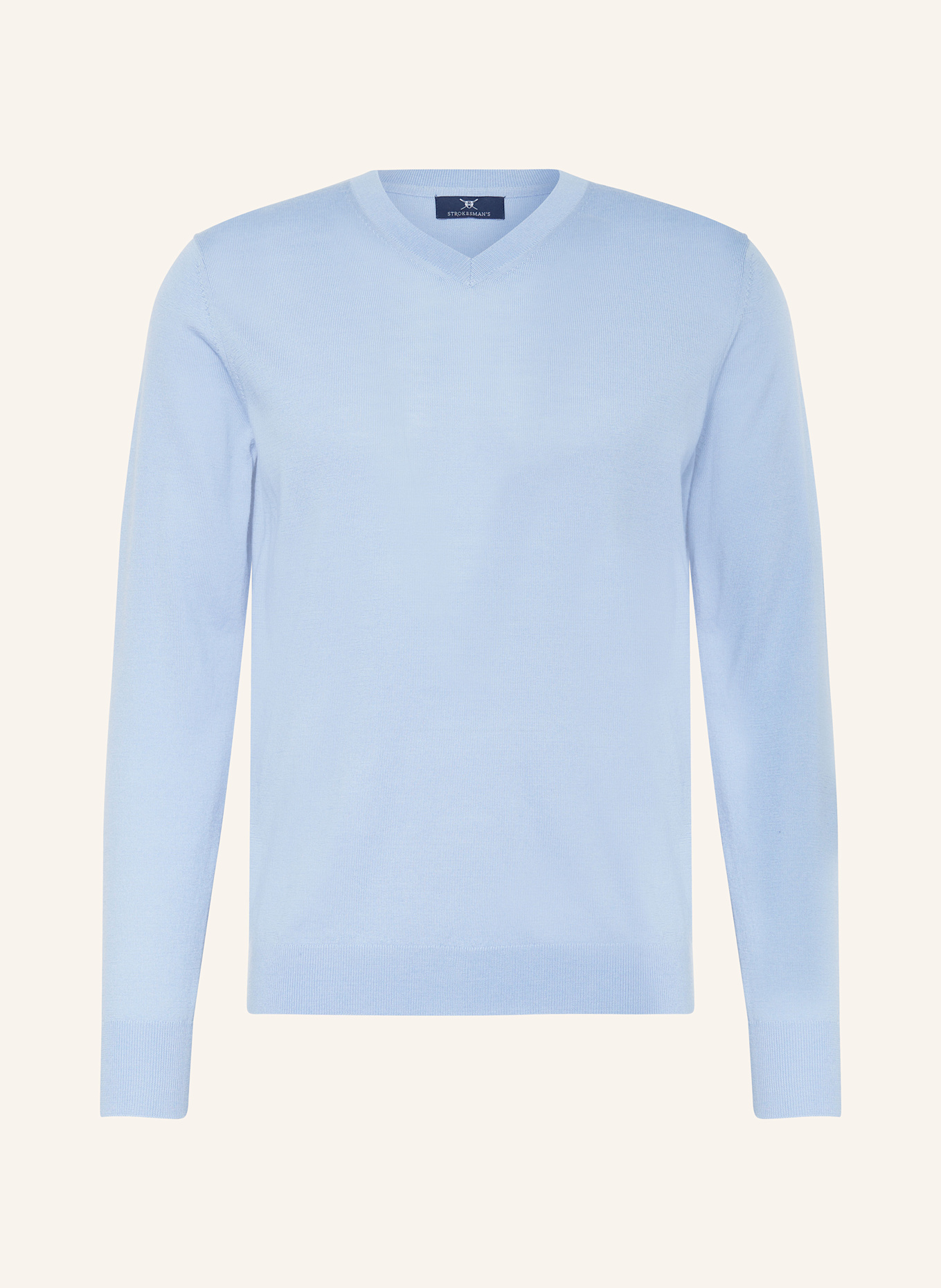 STROKESMAN'S Pullover: HELLBLAU