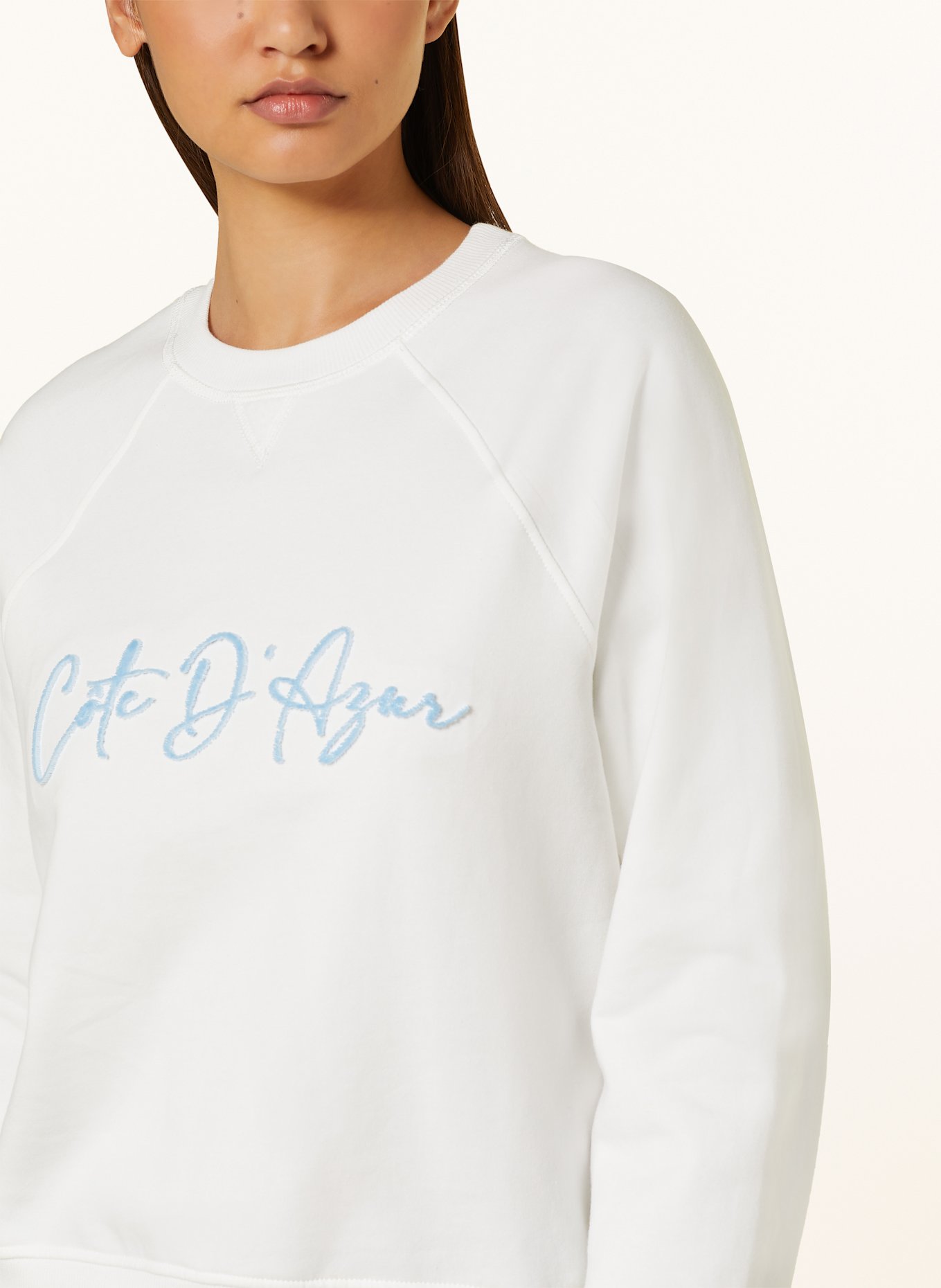 Rich & Royal Sweatshirt: CREAM