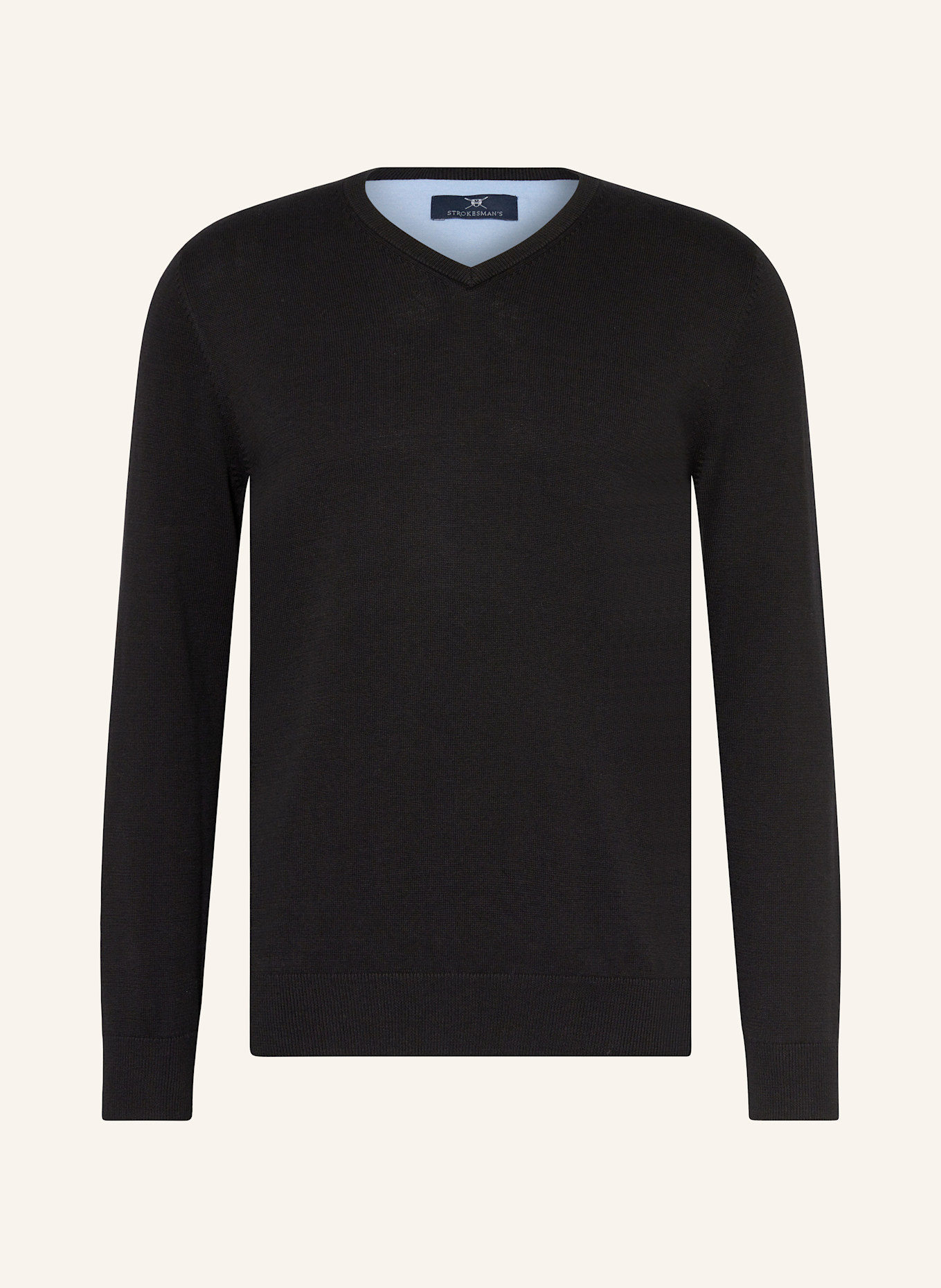 STROKESMAN'S Pullover: SCHWARZ