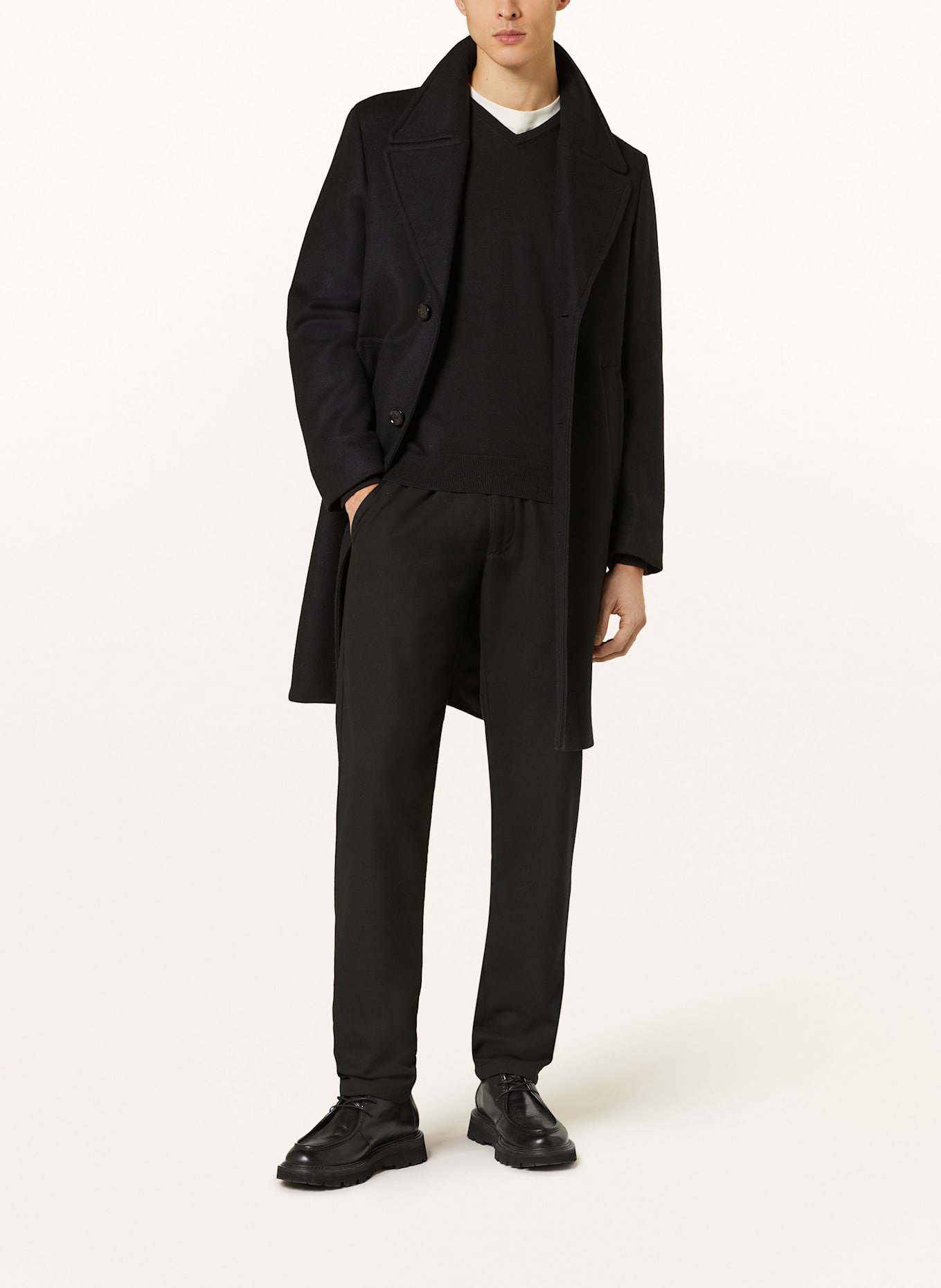 STROKESMAN'S Pullover: SCHWARZ