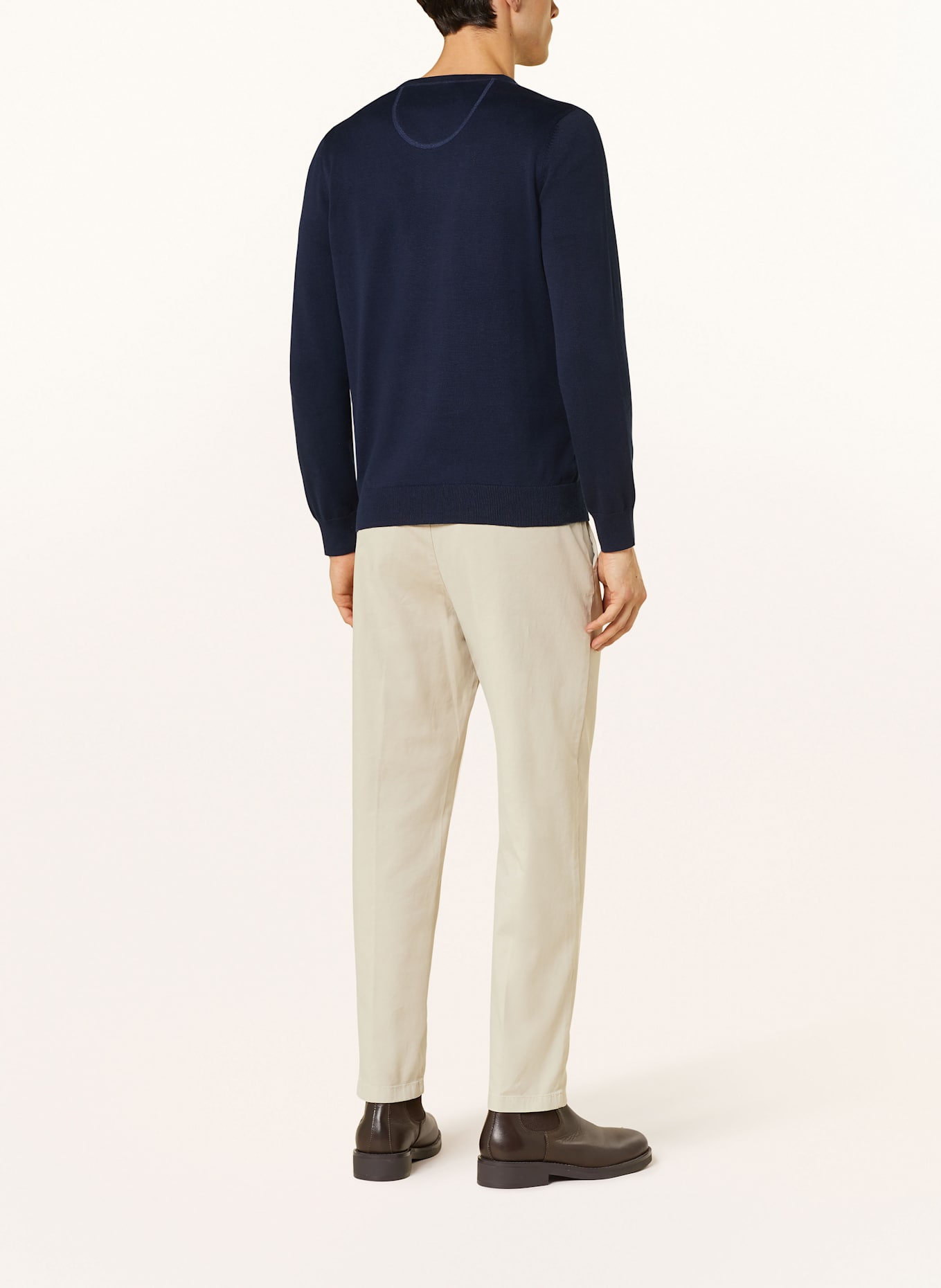 STROKESMAN'S Sweater: DARK BLUE