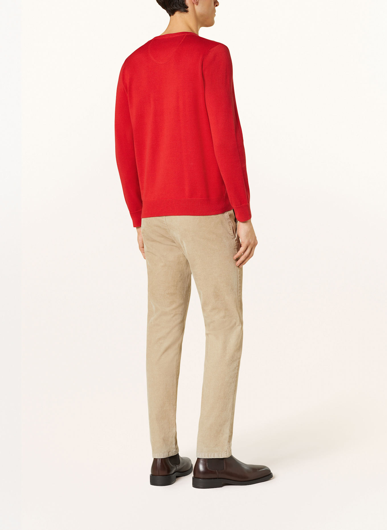 STROKESMAN'S Pullover: ROT